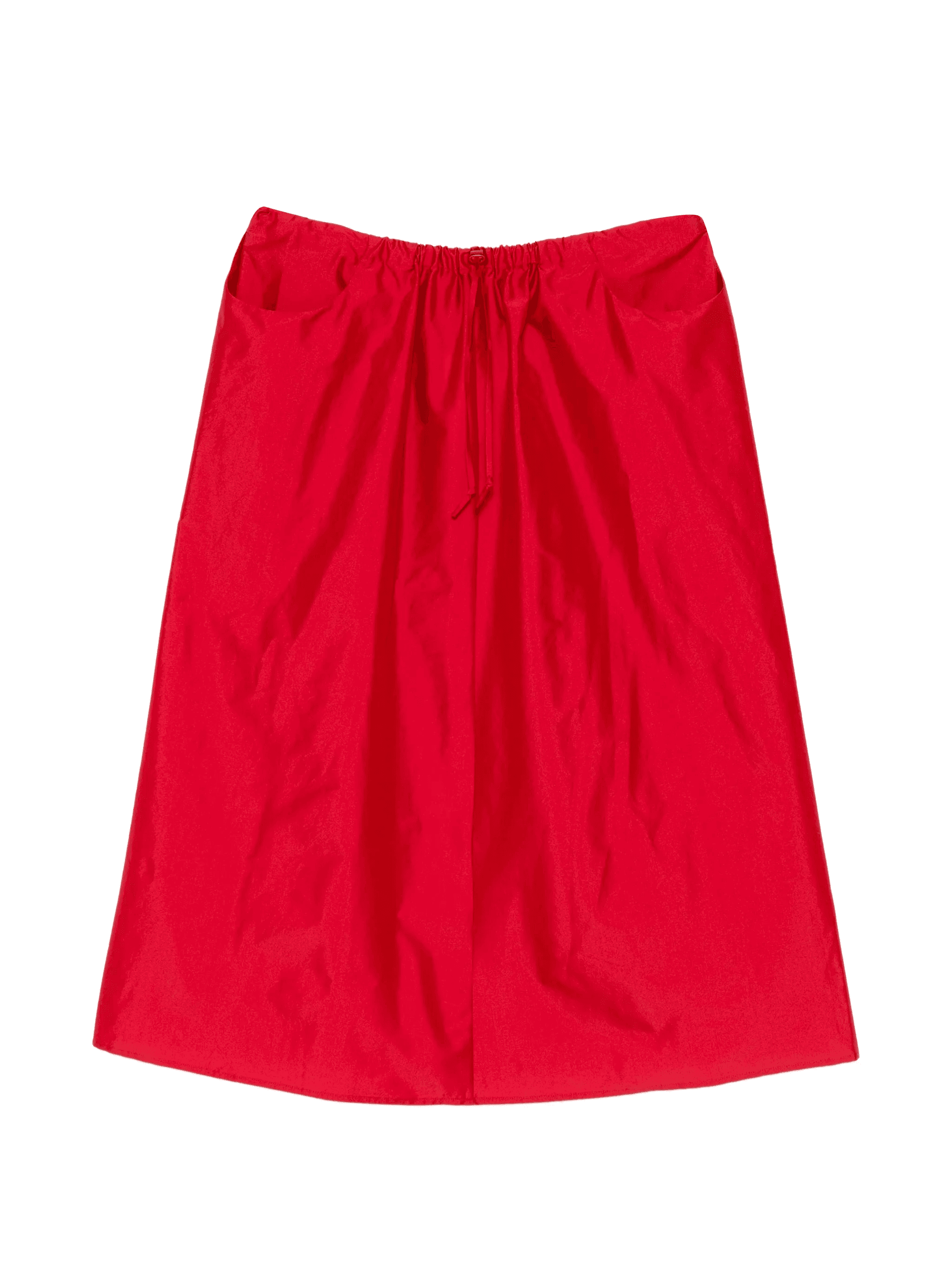 drawstring a-line skirt - Image 1
