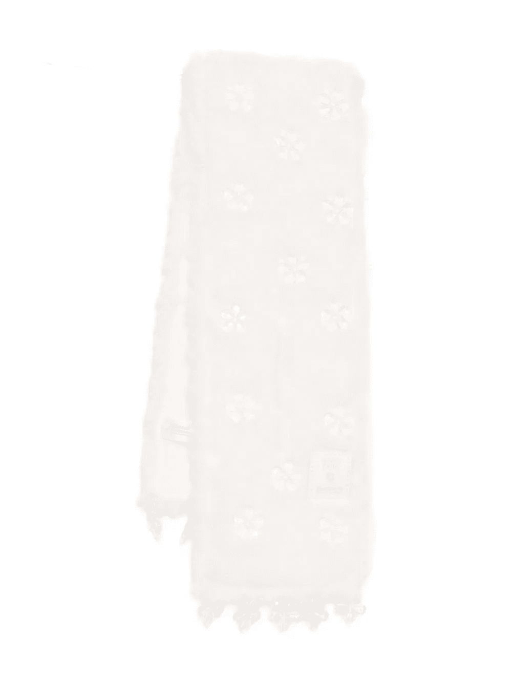 x Susan Fang bubble-flower scarf - Image 1