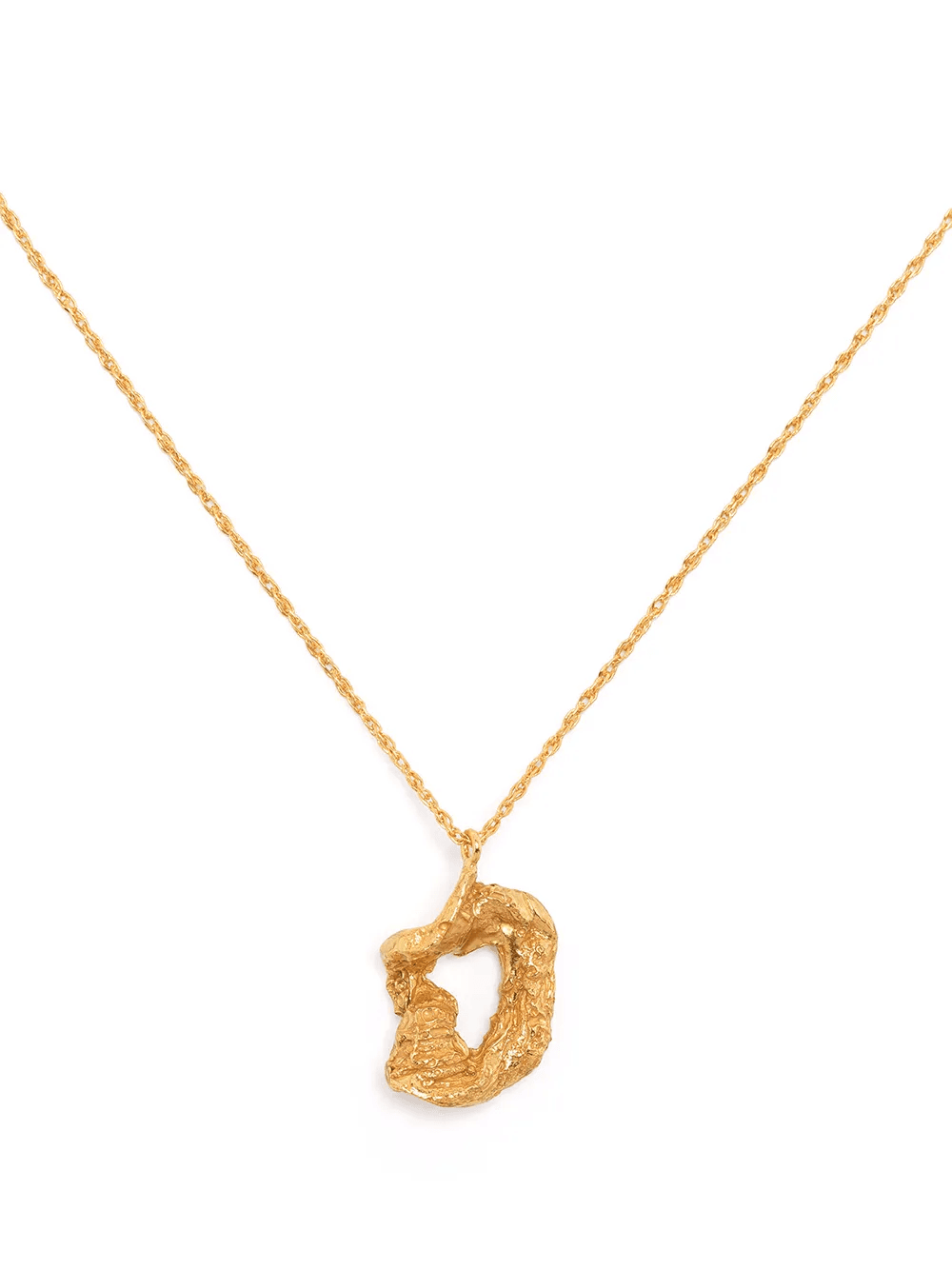 D alphabet pendant necklace - Image 1