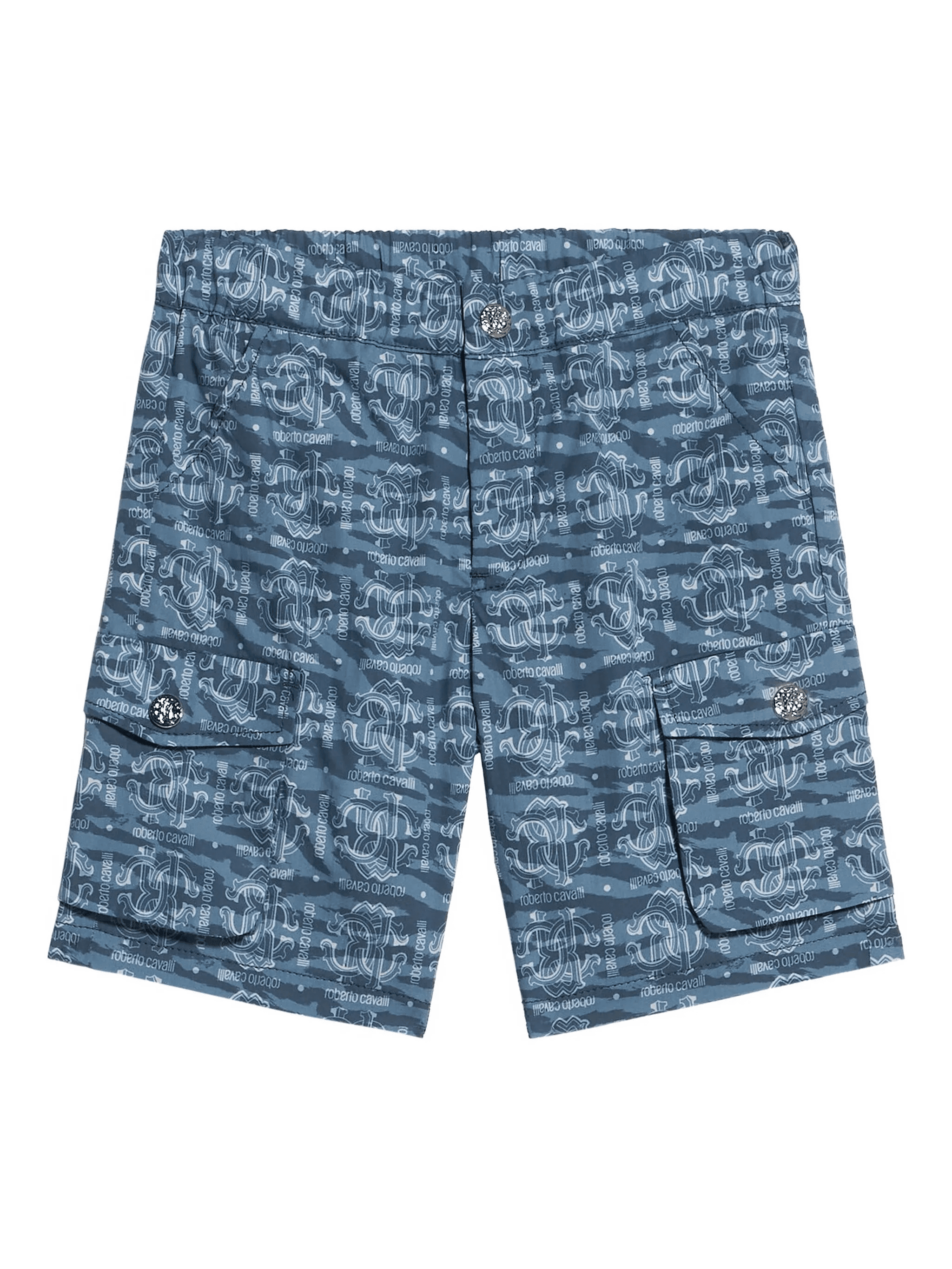 printed cargo shorts - Image 1