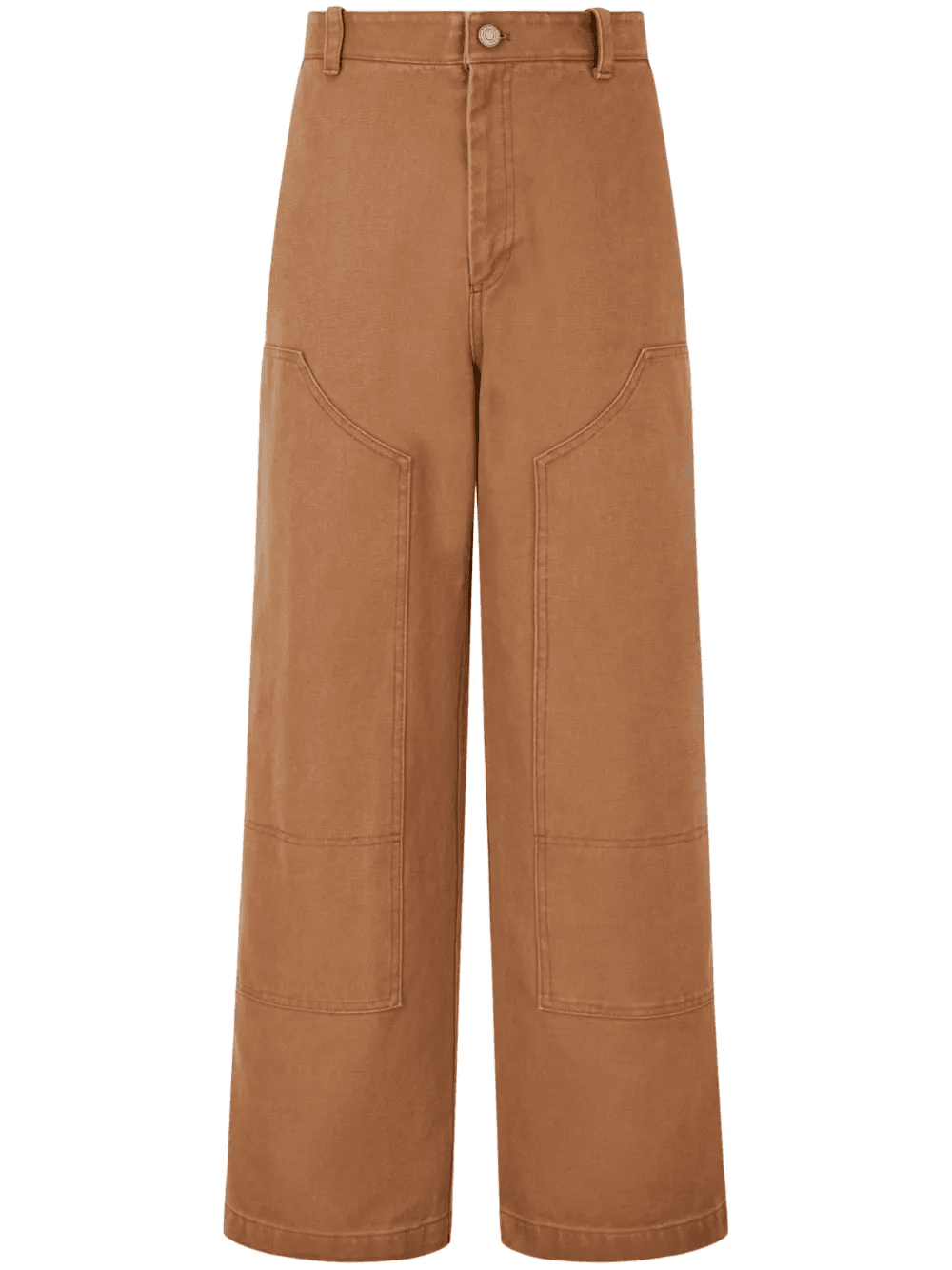 oversized pocket cotton pants - Image 1