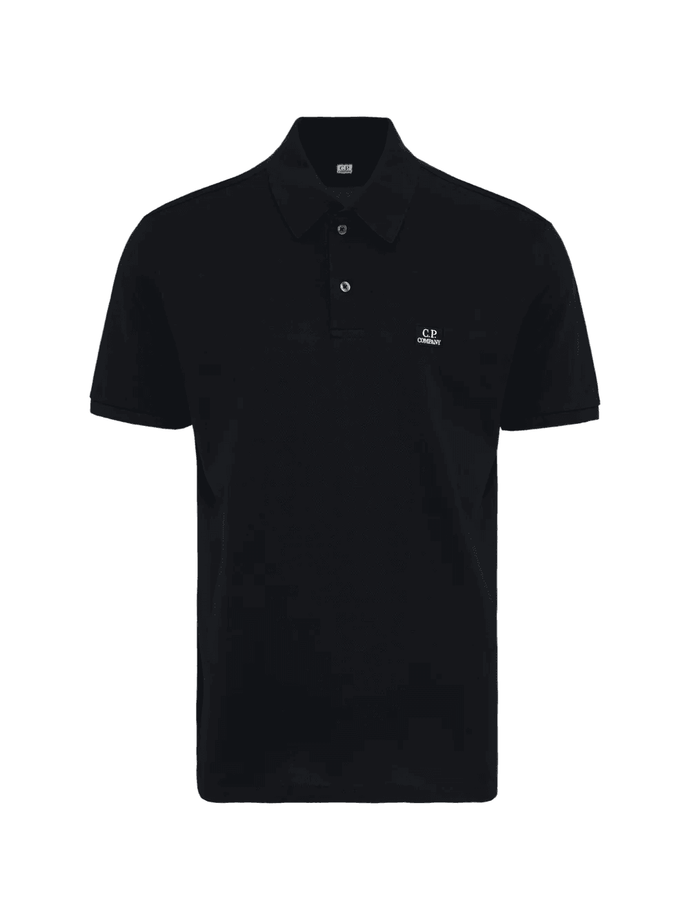 piqué-weave short-sleeve polo shirt - Image 1