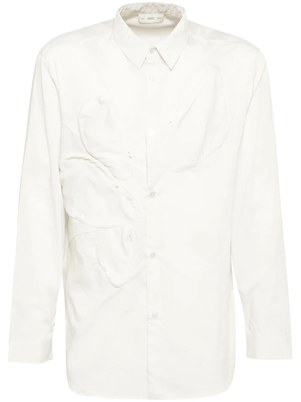 paneled-design shirt - Image 1