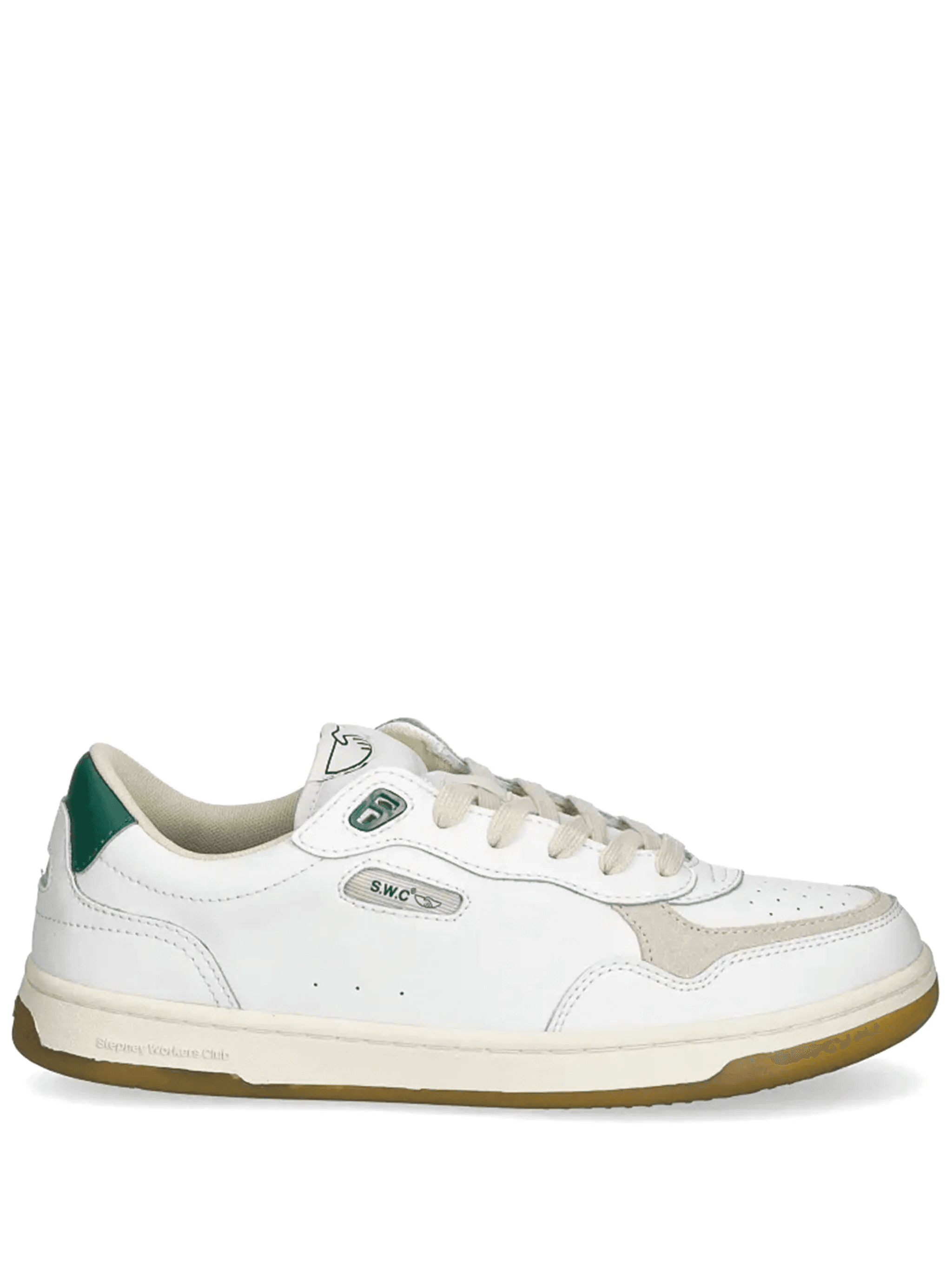 leather panelled sneakers - Image 1