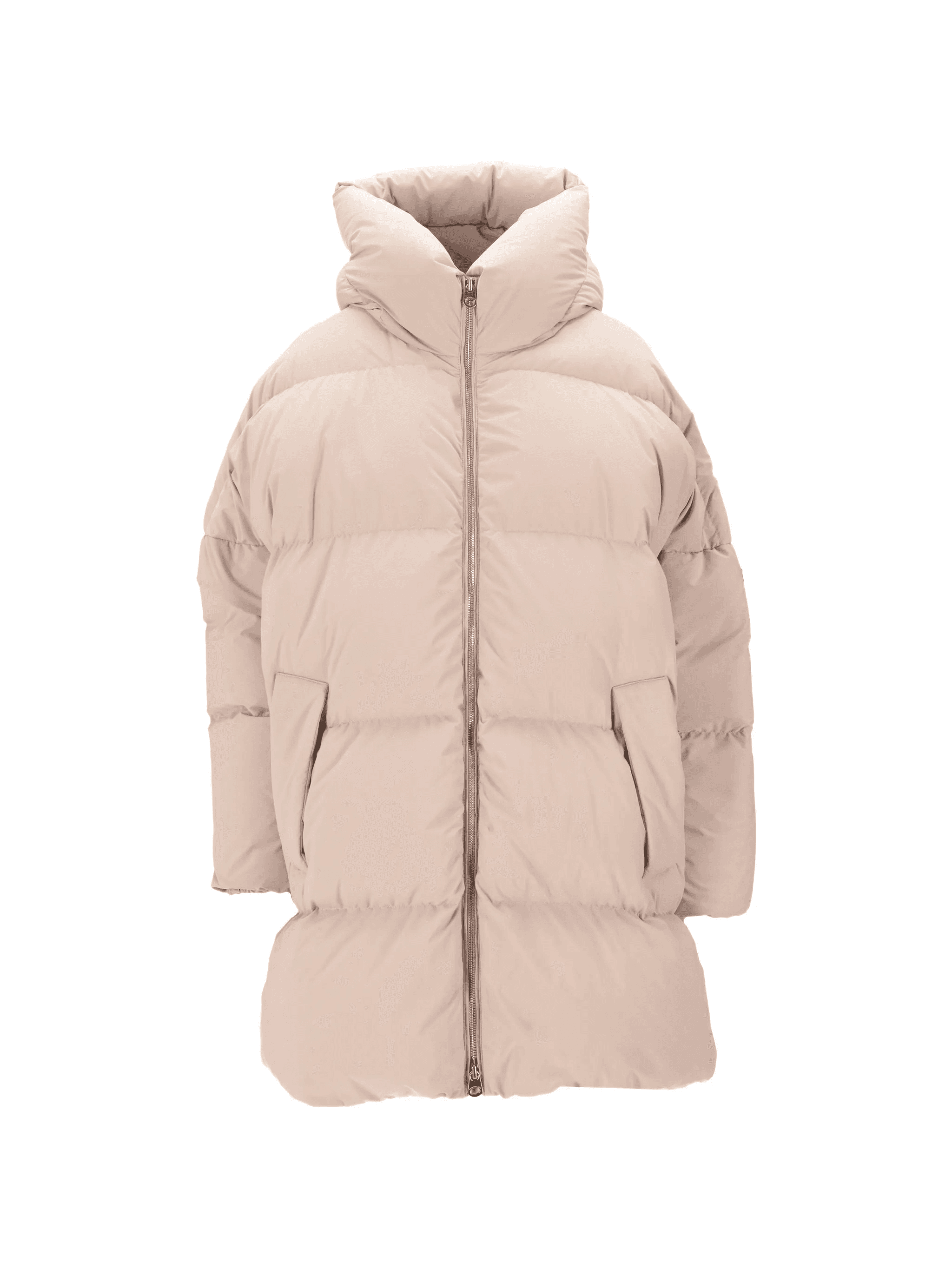 funnel-neck coat - Image 1