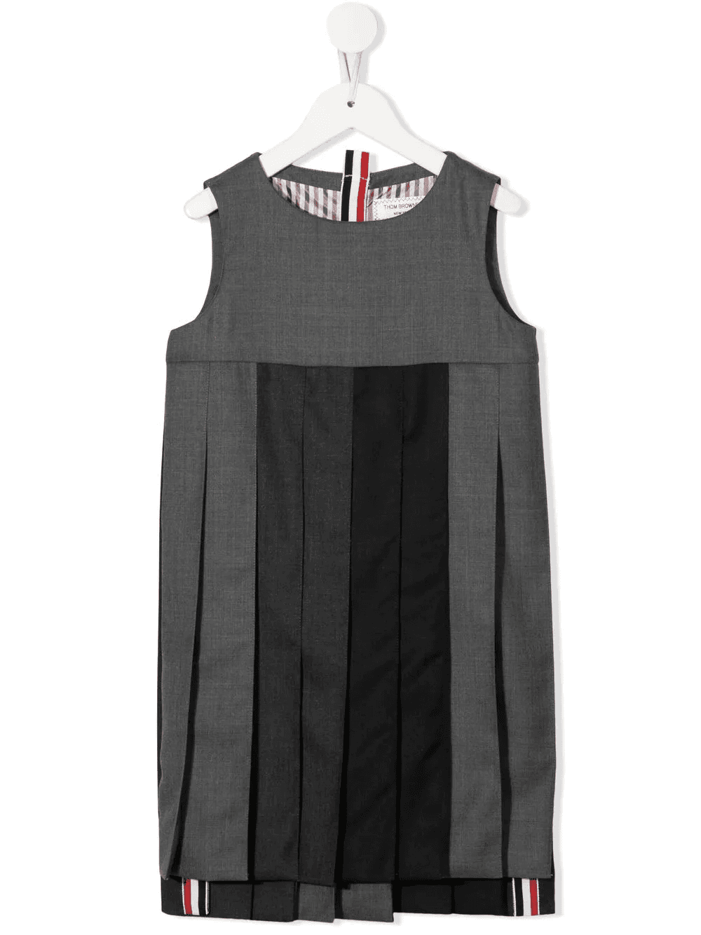 pleated sleeveless dress - Image 1