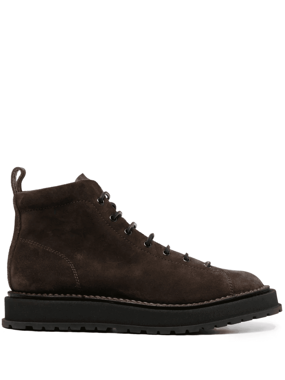 lace-up suede boots - Image 1