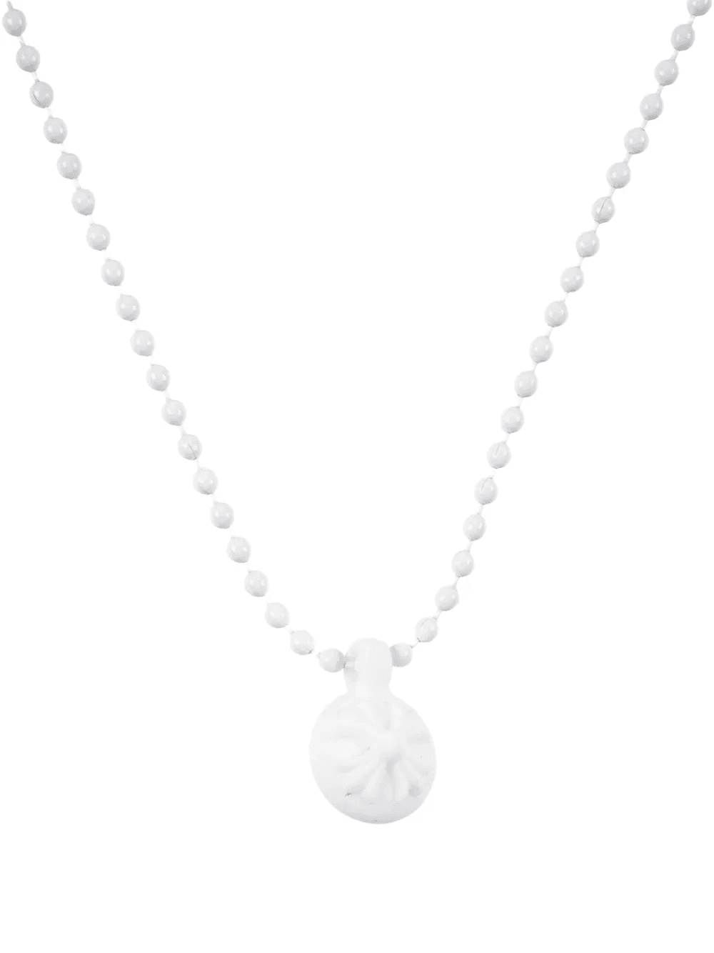 Ball Crossball "White" necklace - Image 1
