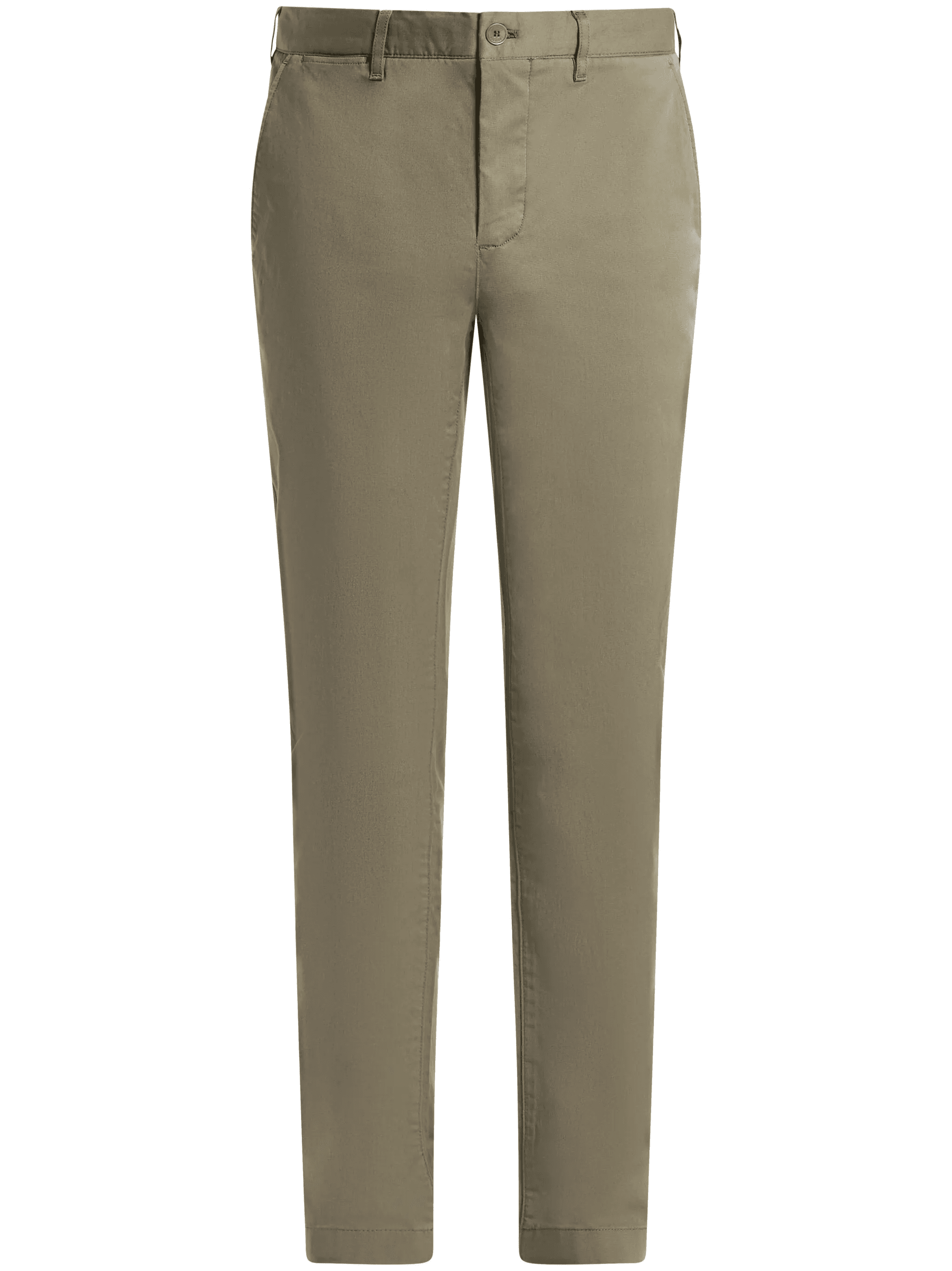 slim-cut twill trousers - Image 1