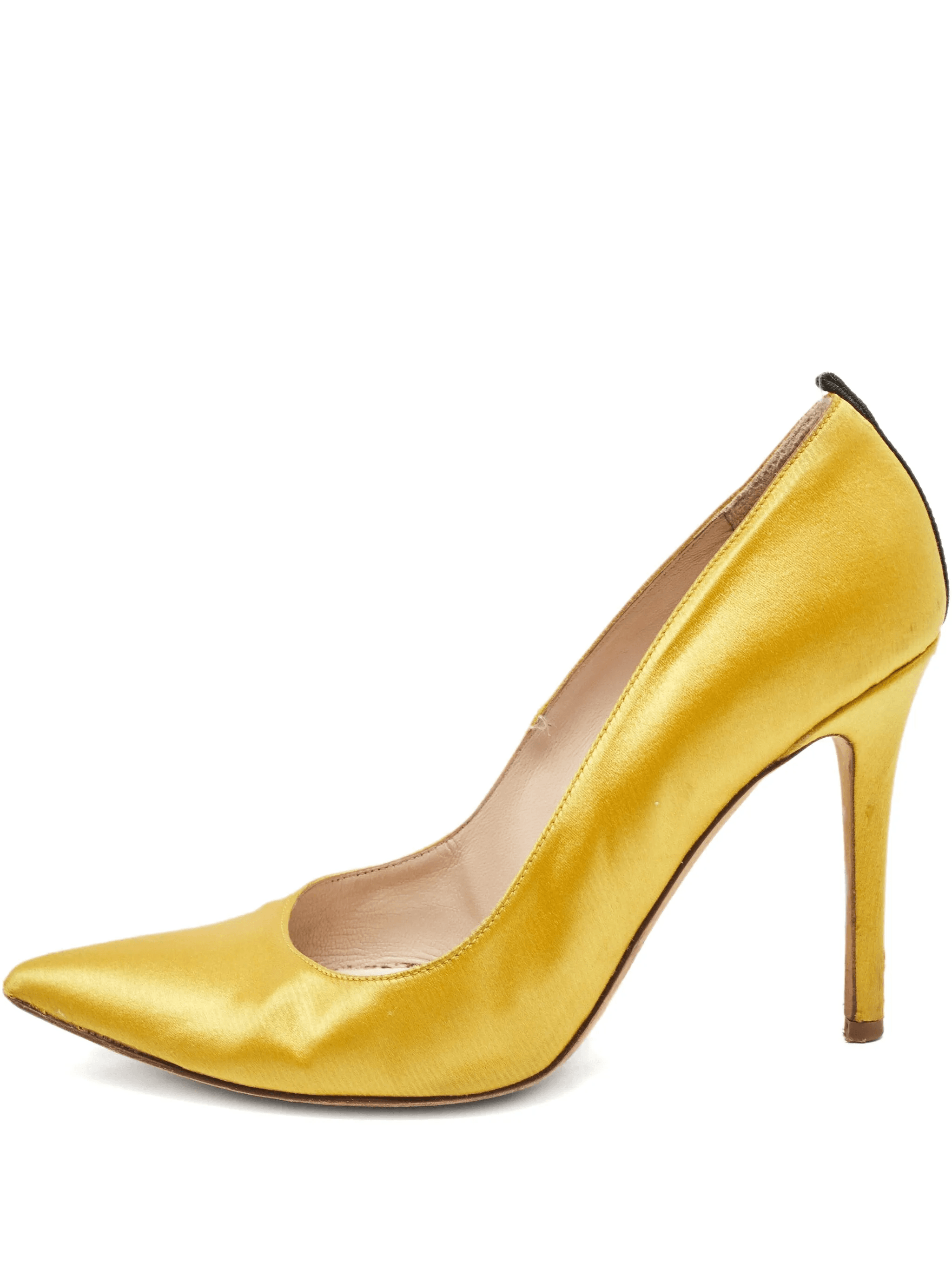 leather heeled pumps - Image 1