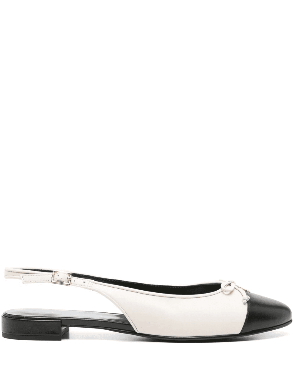 cap-toe slingback ballet flats - Image 1
