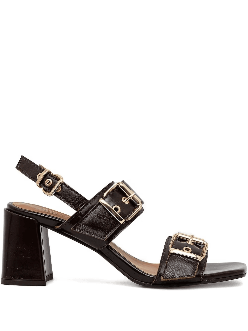 buckle-detail block-heel sandals - Image 1