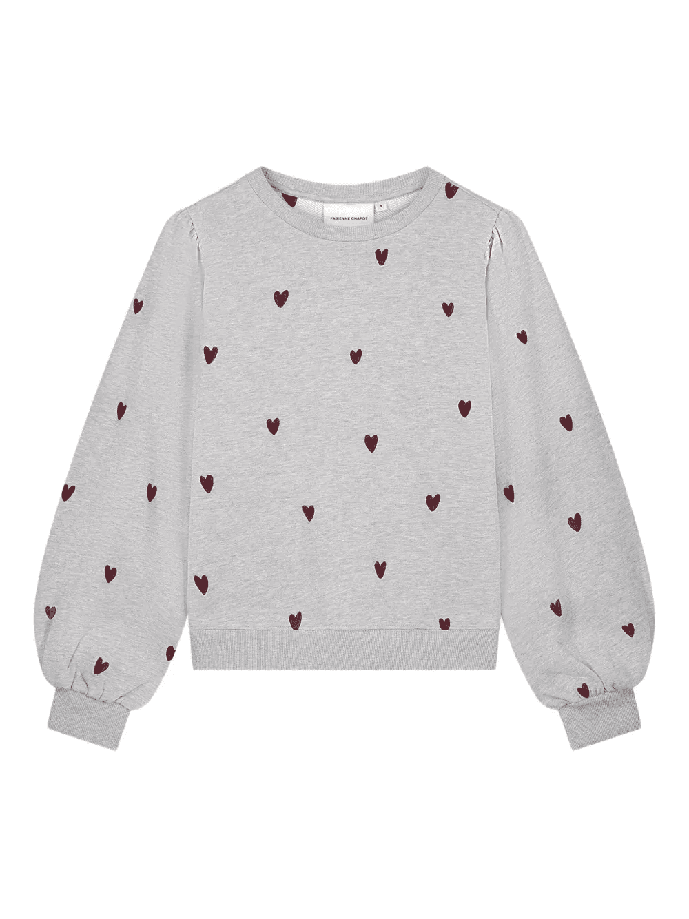 Dina puff-sleeve sweatshirt - Image 1