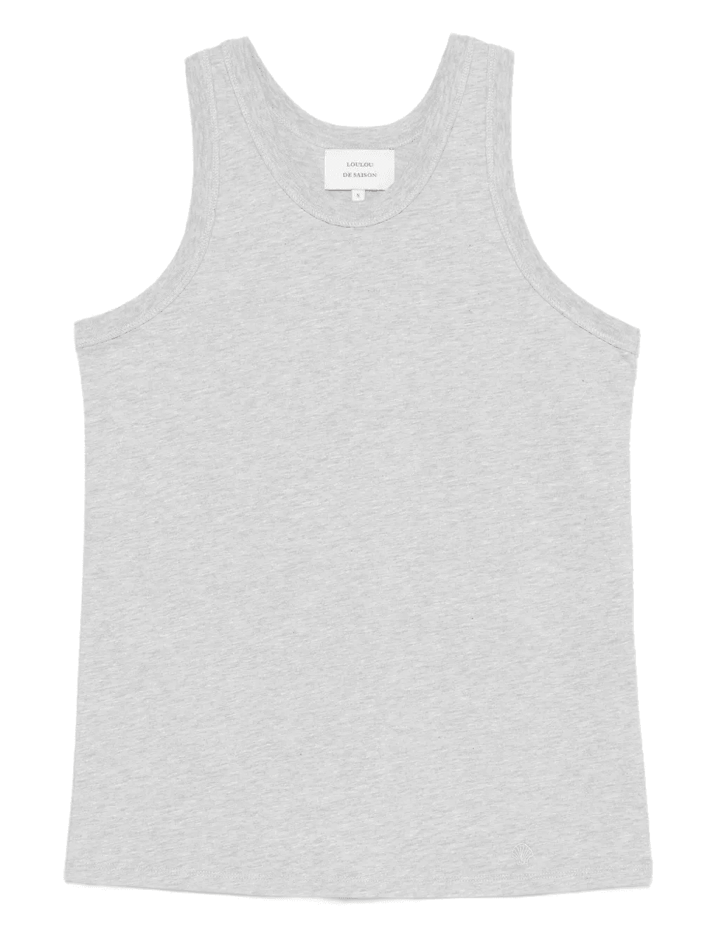 Supima cotton vest top - Image 1