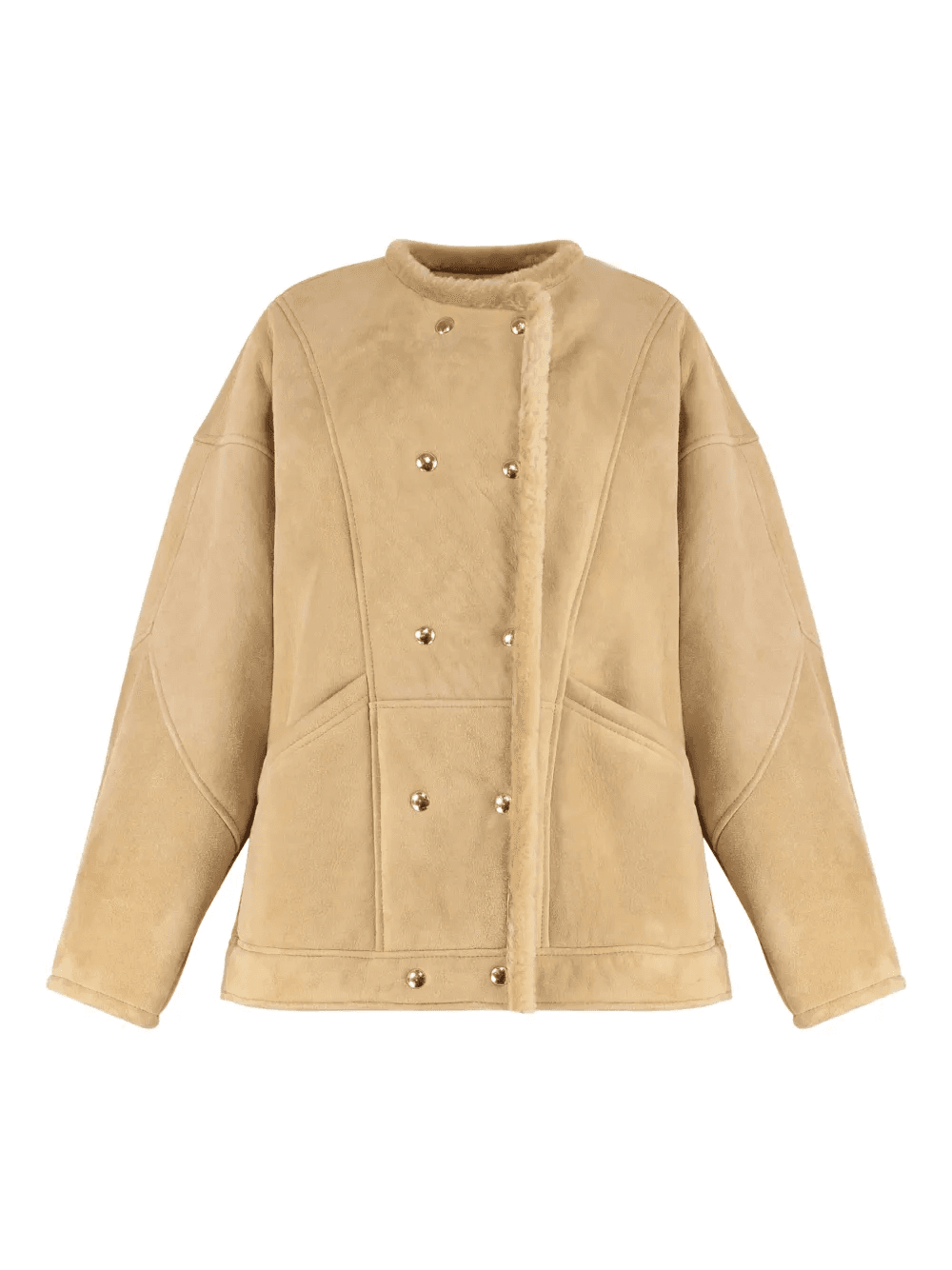 button sheepskin jacket - Image 1
