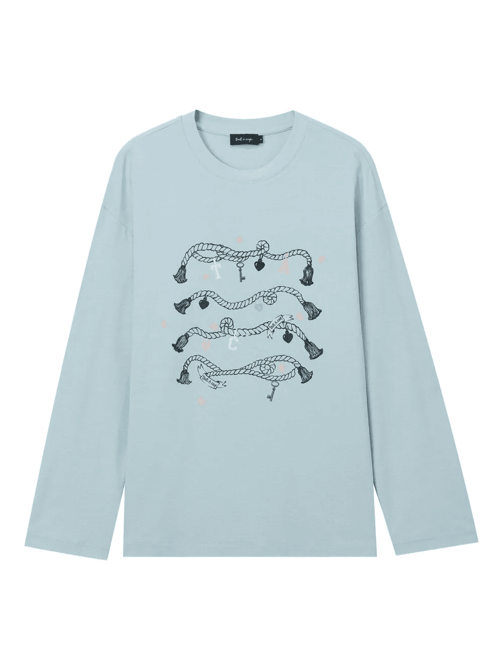 graphic-print long-sleeve T-shirt - Image 1