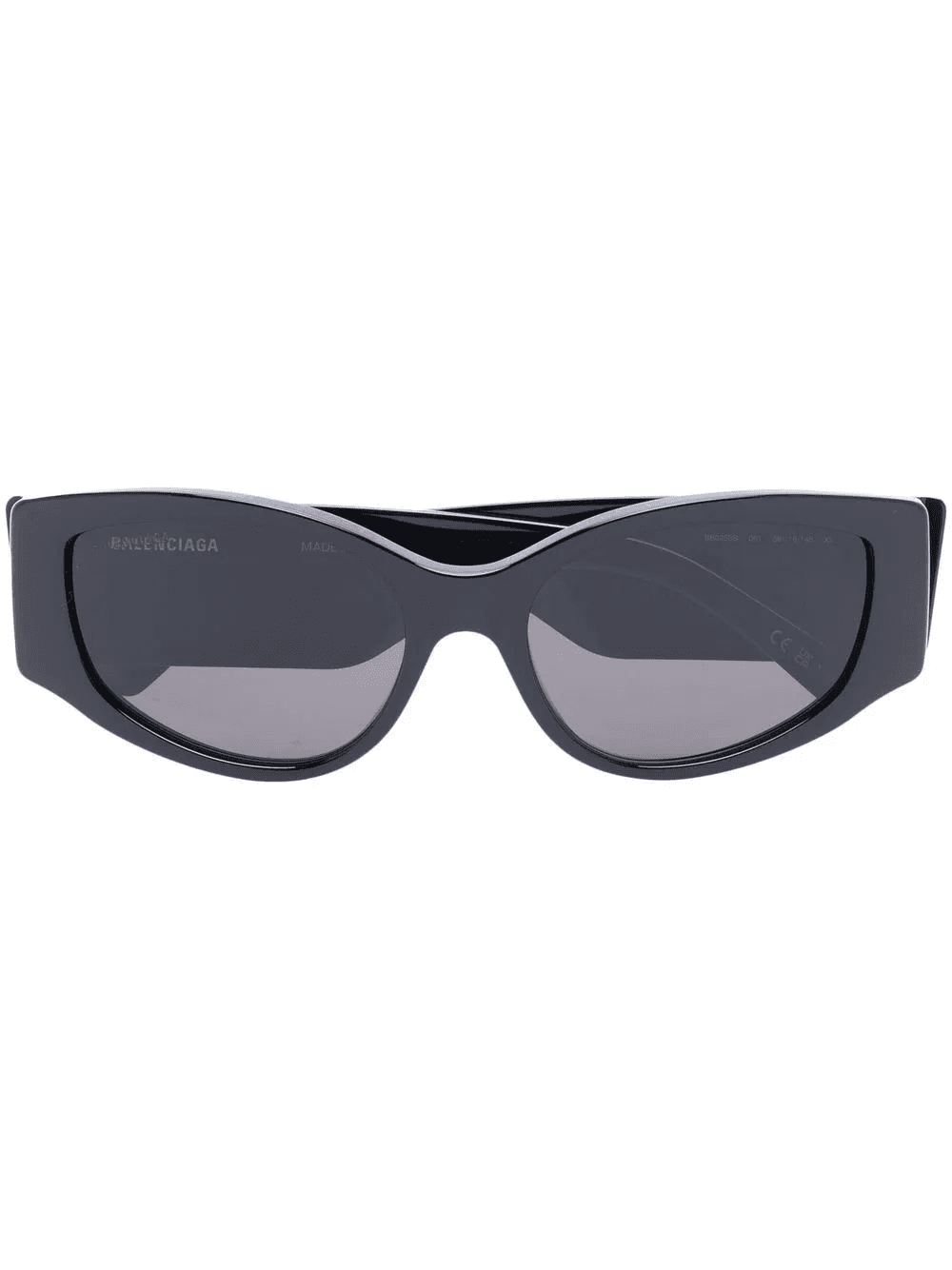 logo-print cat-eye sunglasses - Image 1