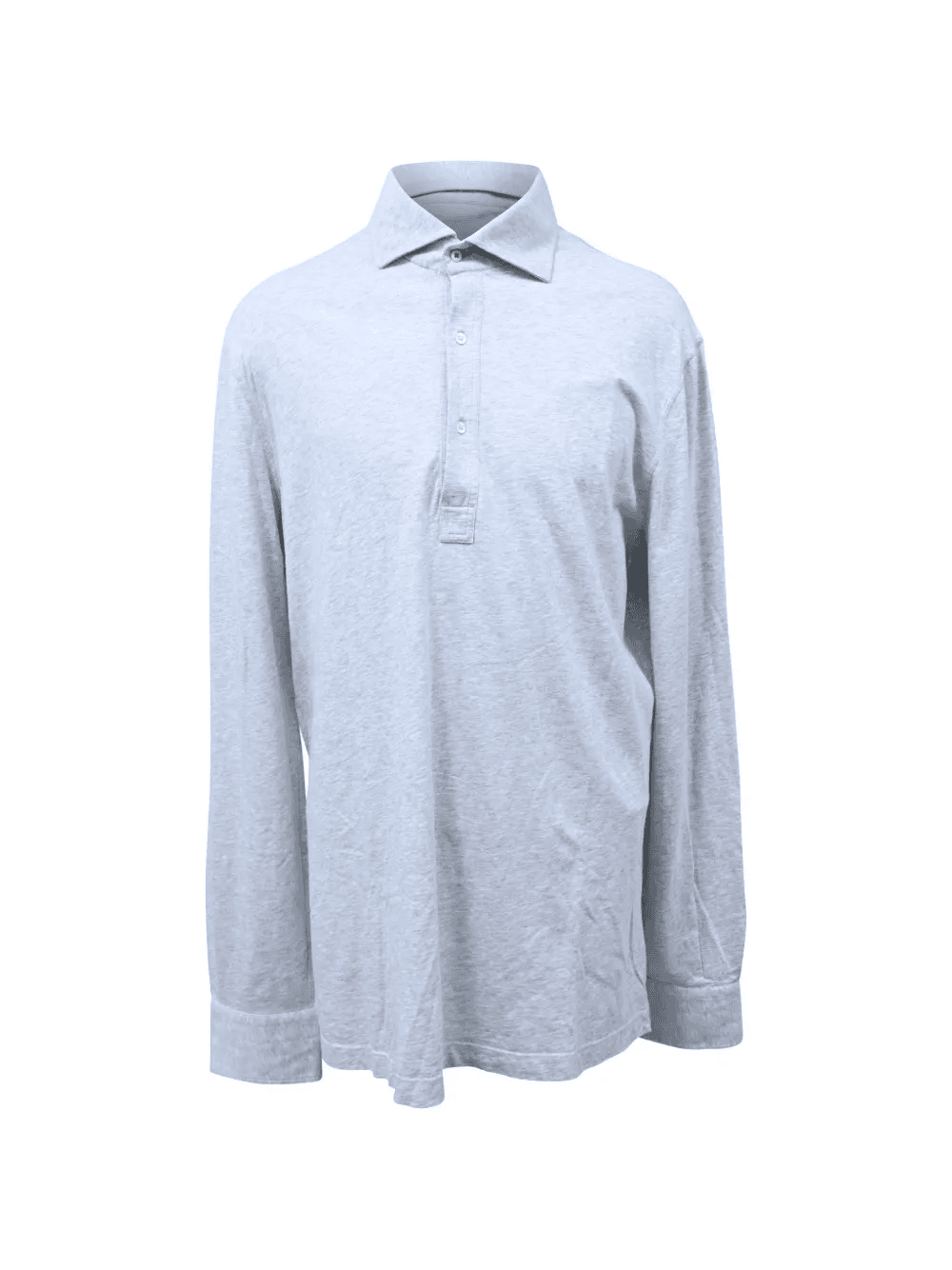 long-sleeve polo shirt - Image 1