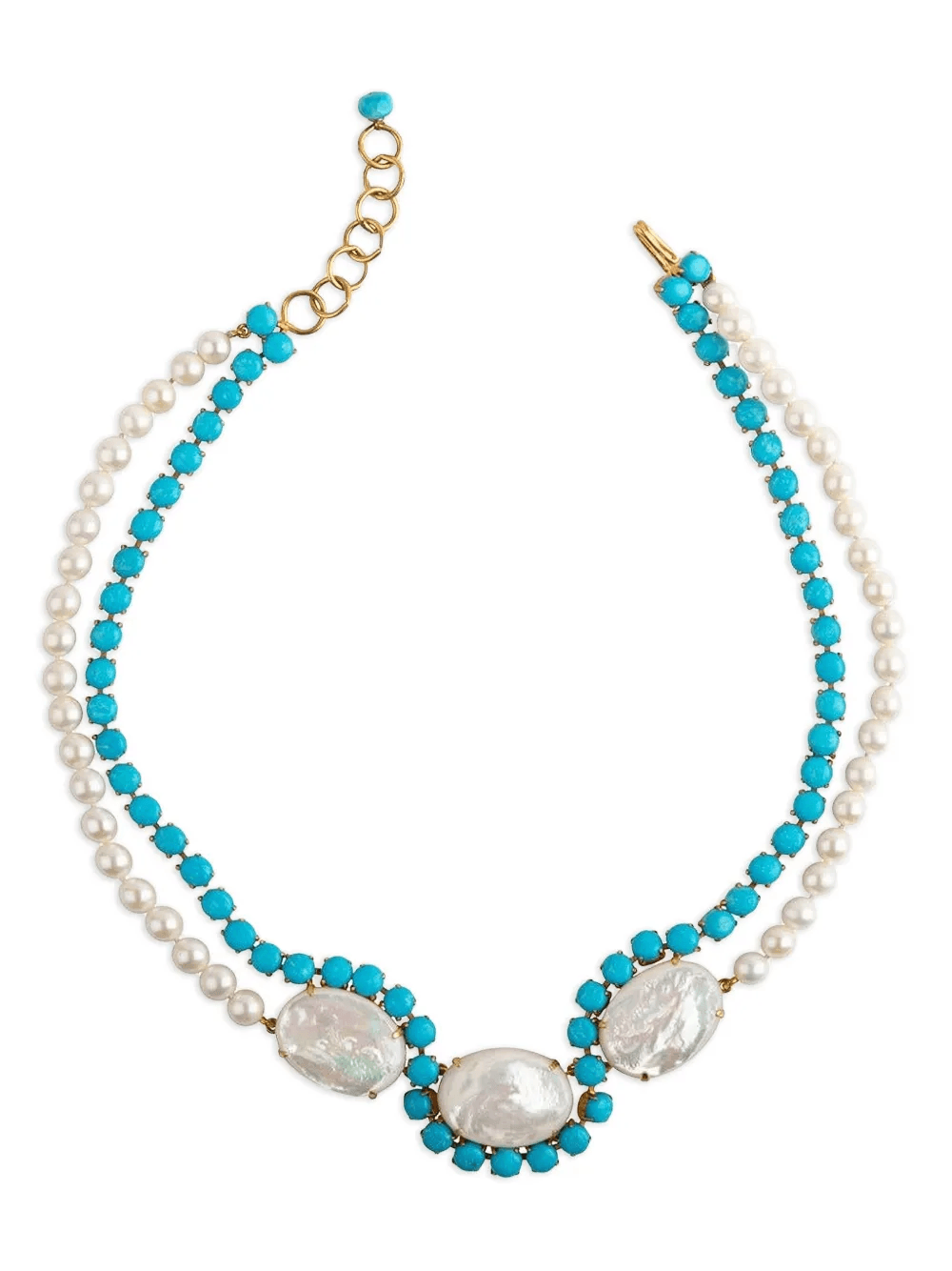 pearl-detailing necklace - Image 1