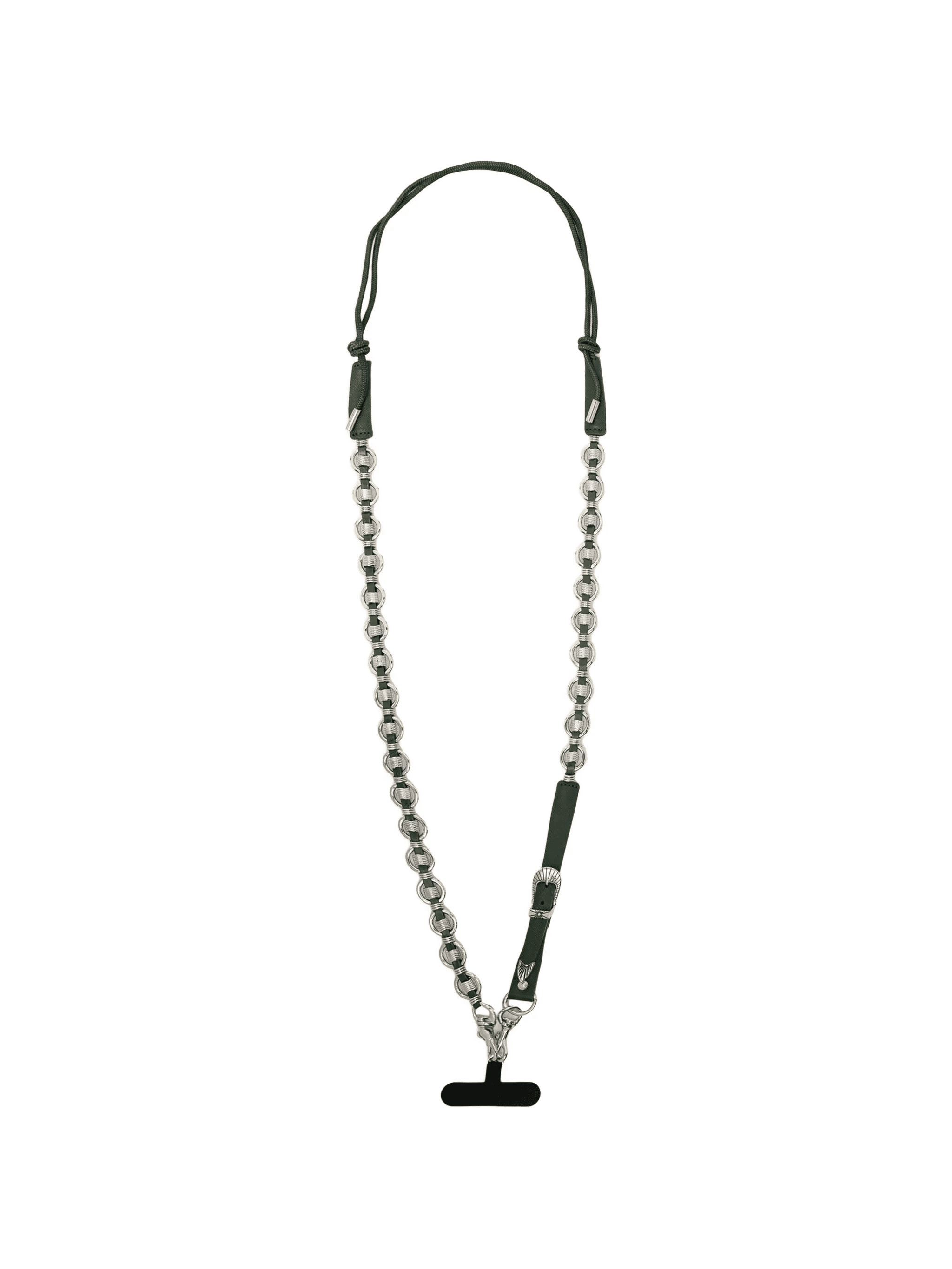 chain embellished phone strap - Image 1