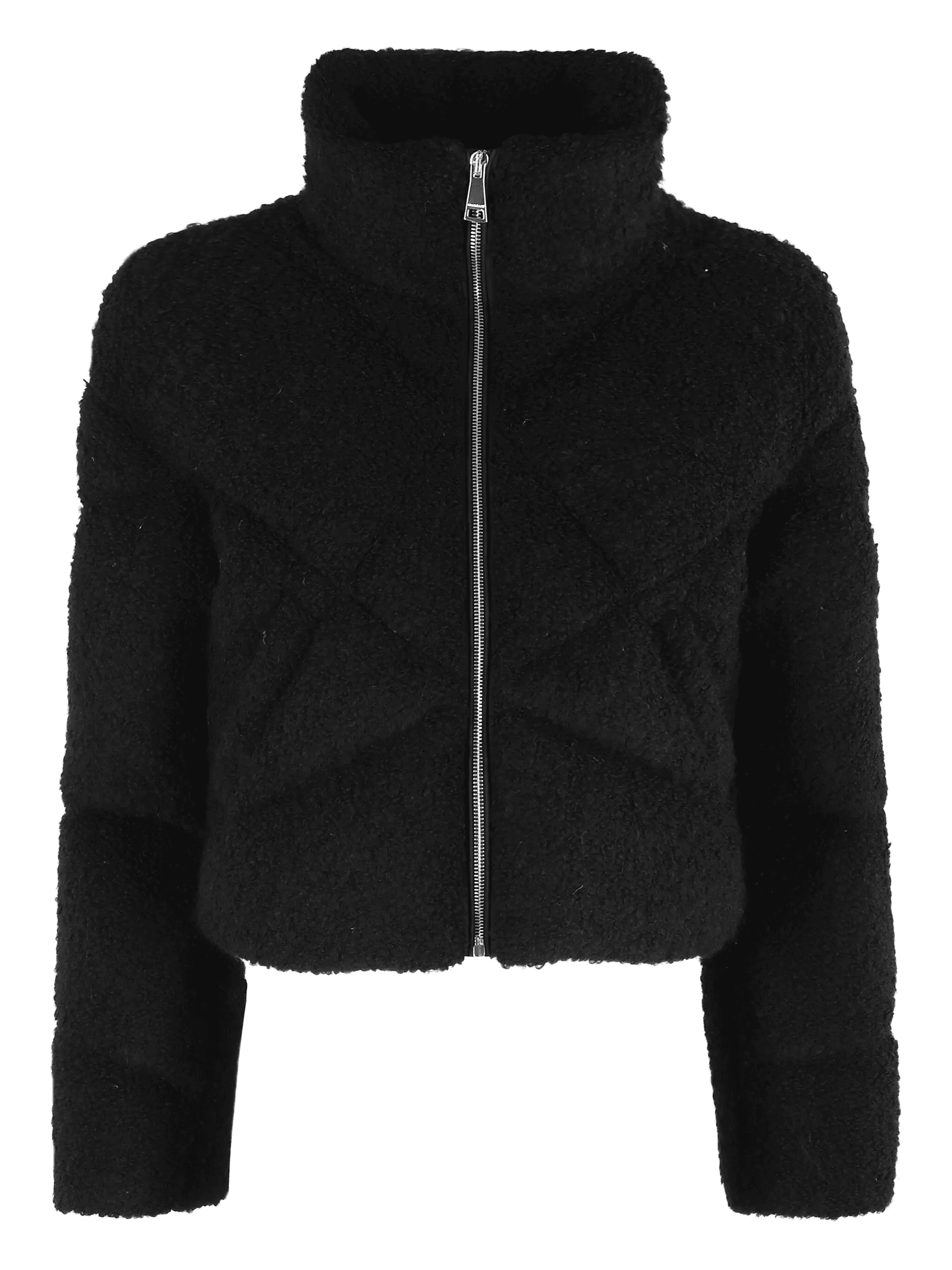 bouclé bomber jacket - Image 1