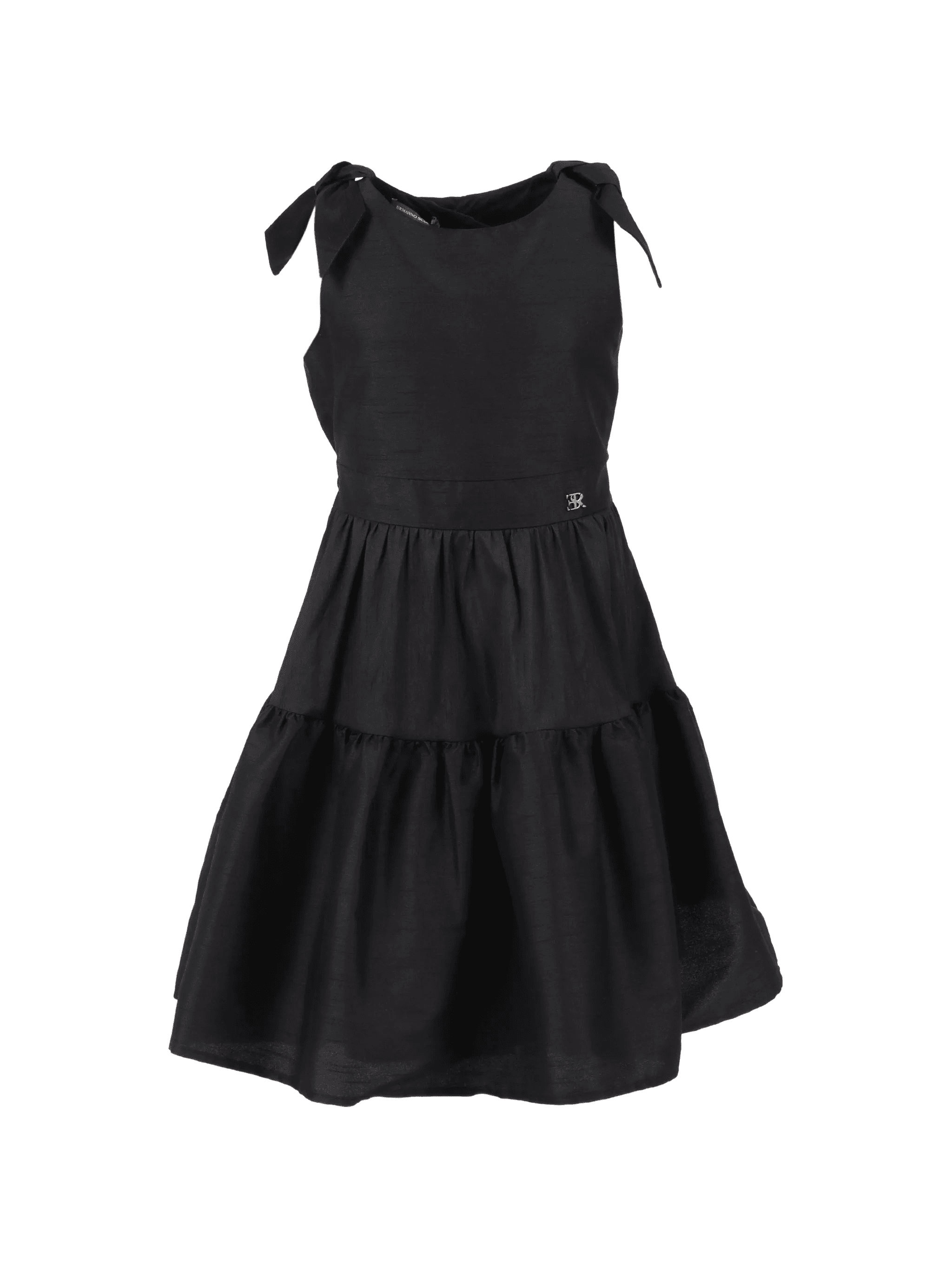 bow-detail sleeveless dress - Image 1