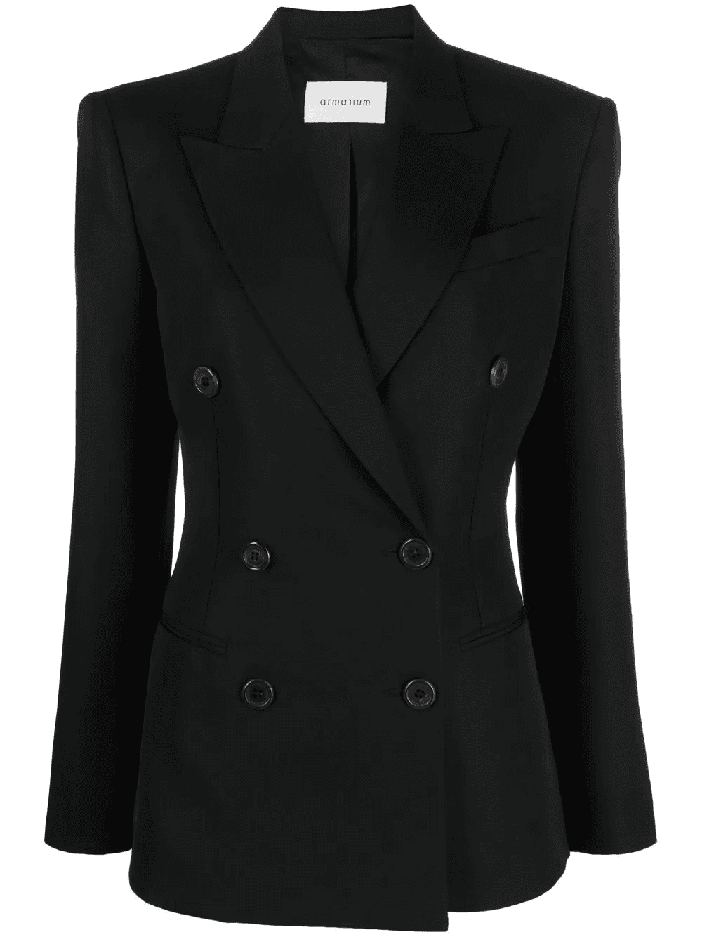 Myra double-breasted wool blazer - Image 1