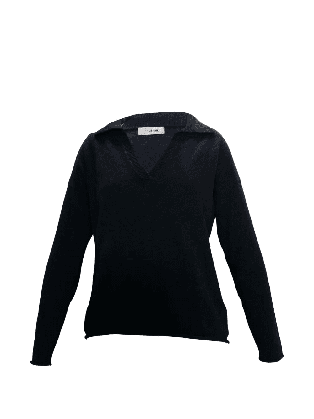 collared V-neck sweater - Image 1