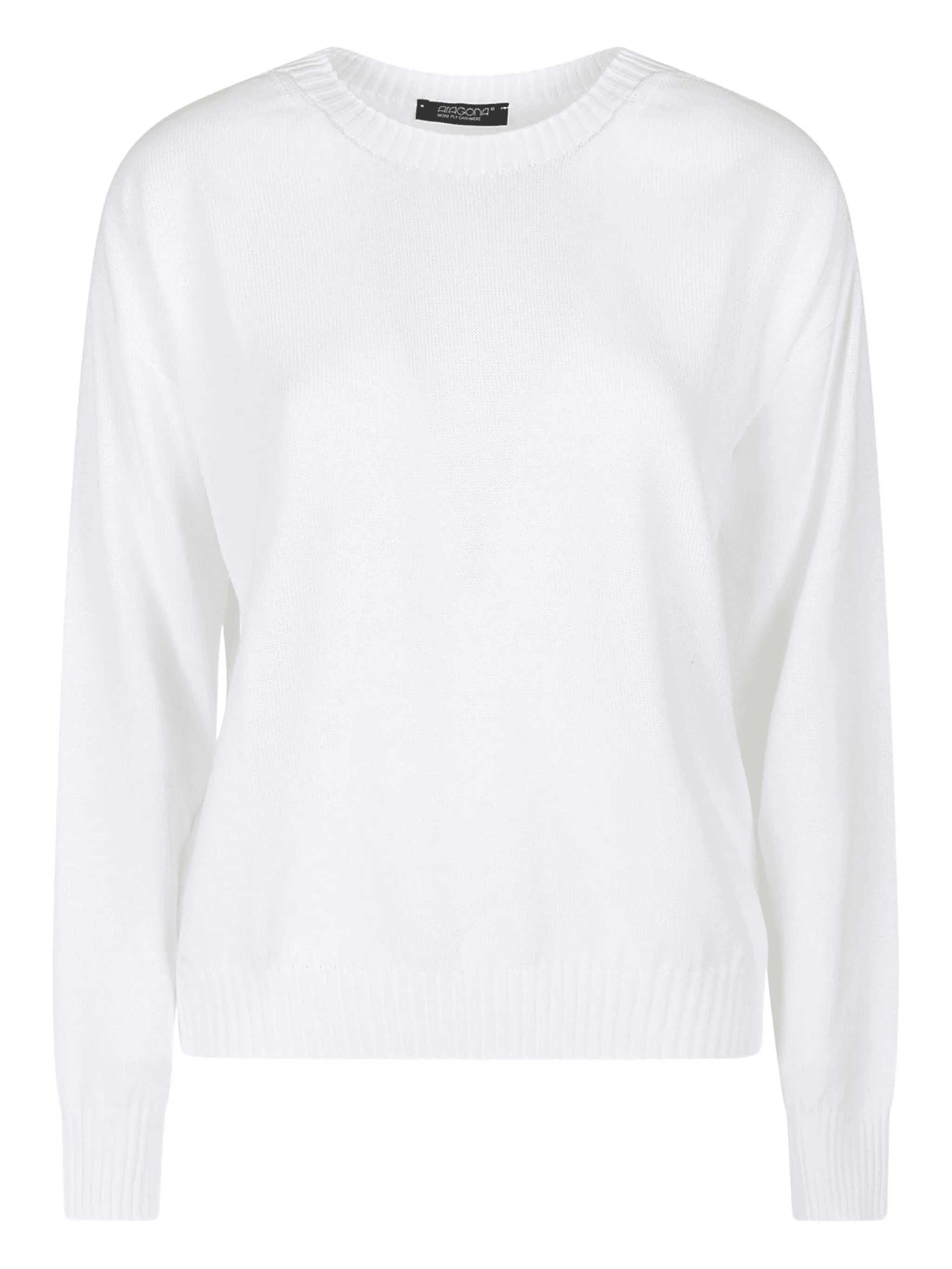 cotton crew-neck sweater - Image 1