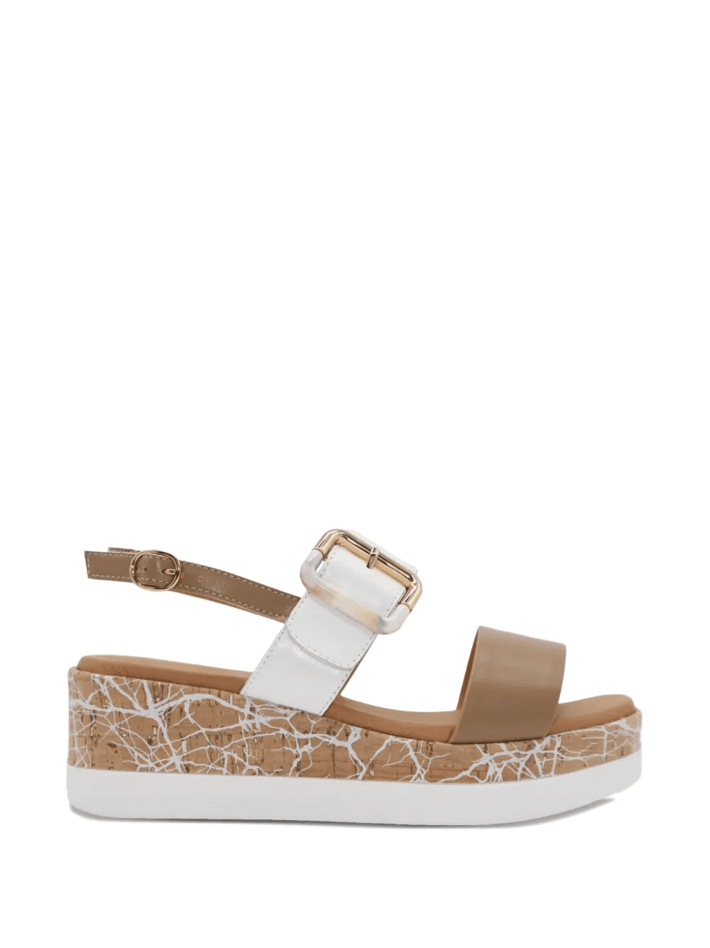 cork wedge sandals - Image 1