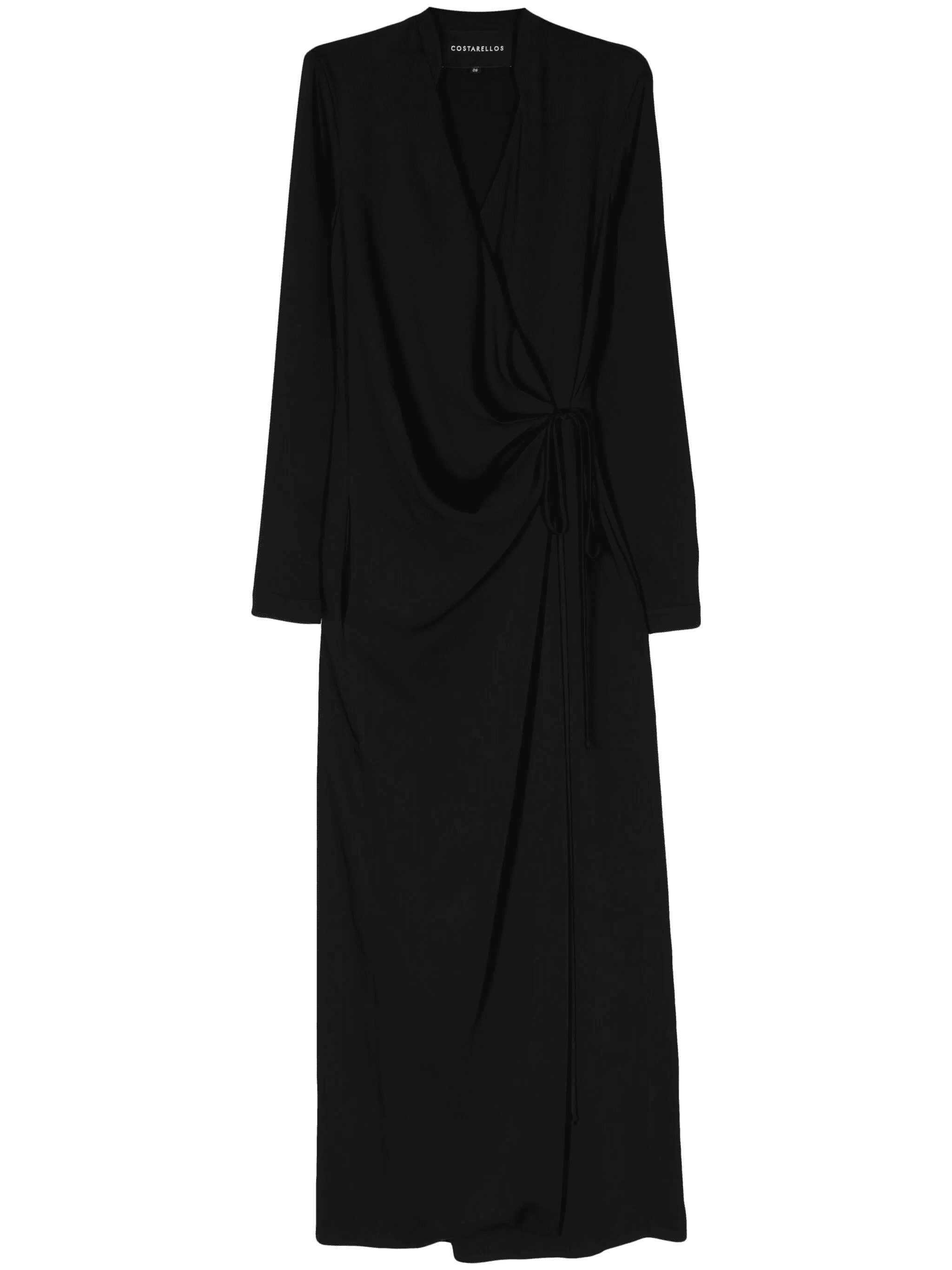 Jenella crepe wrap dress - Image 1
