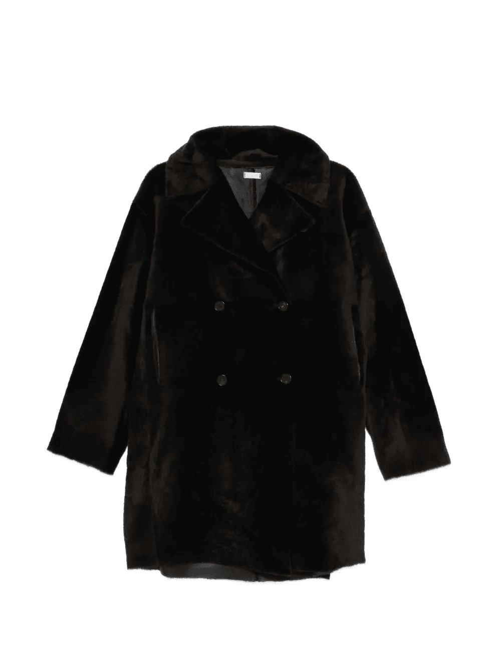 double-breasted coat - Image 1