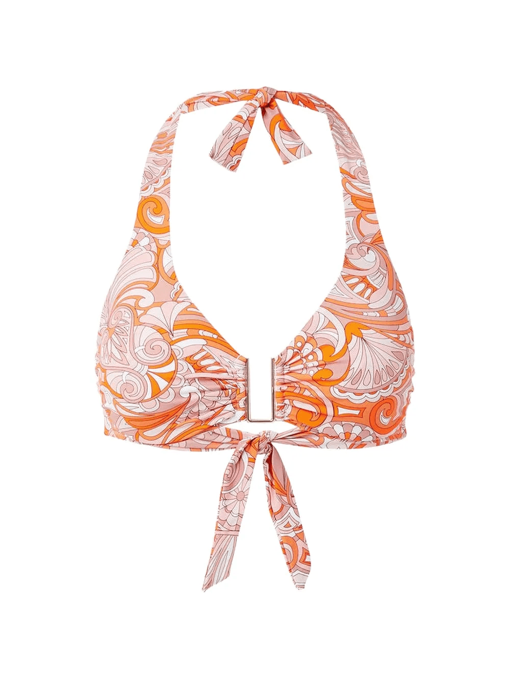 Colombia knot print bikini top - Image 1