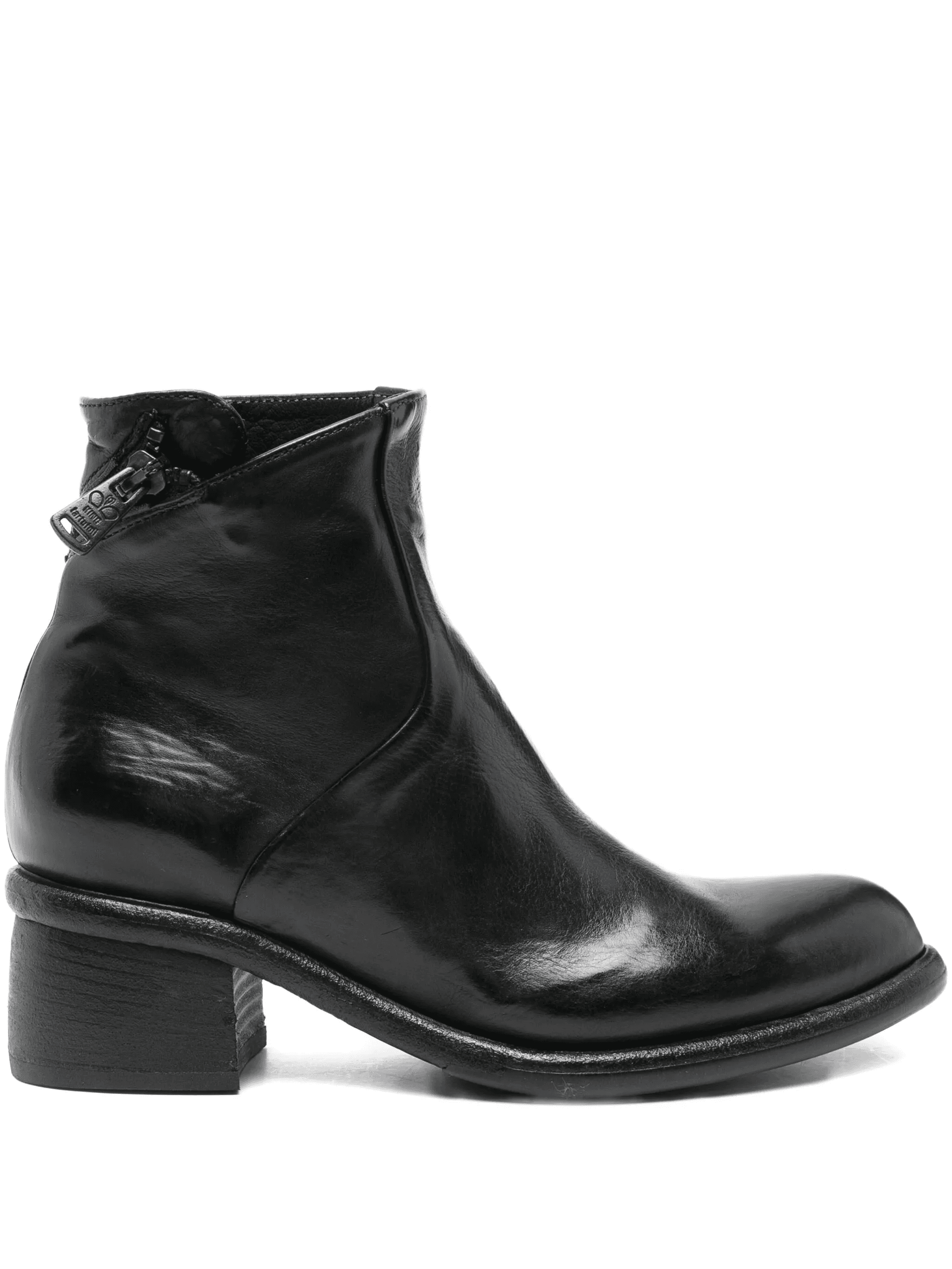 50mm zip-detail ankle boots - Image 1