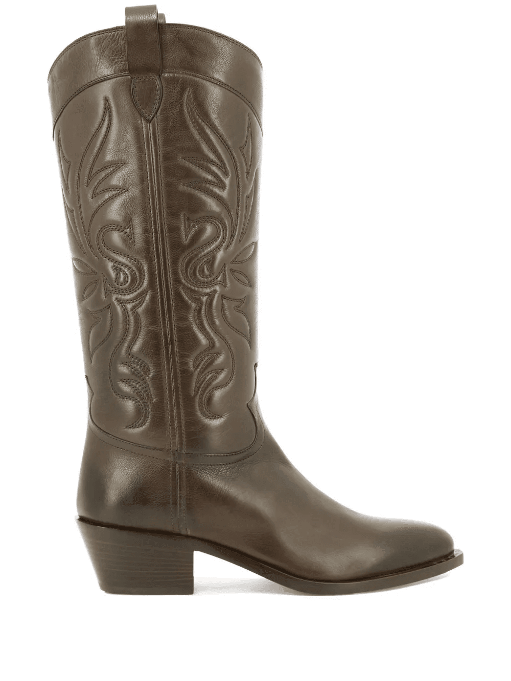 western-style leather boots - Image 1