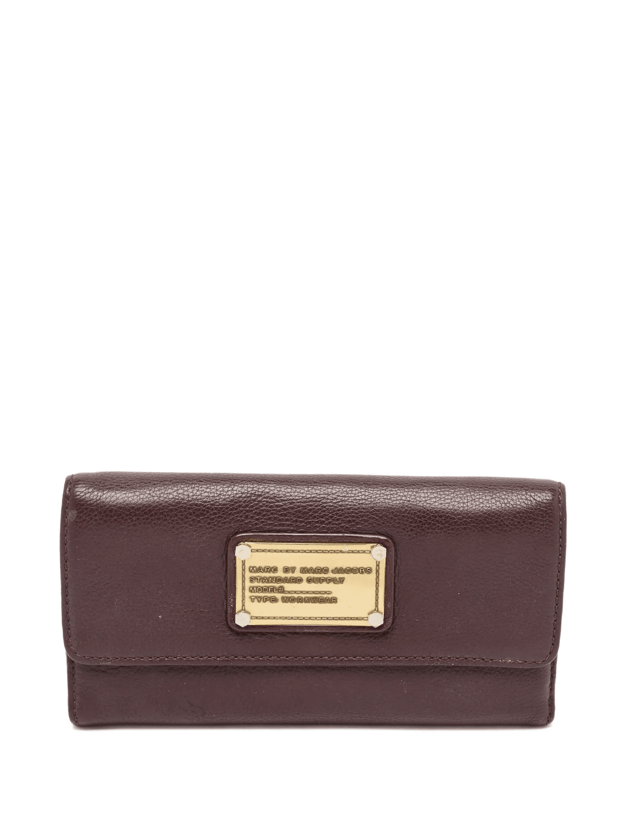 pre-owned Marc leather continental wallet - Image 1