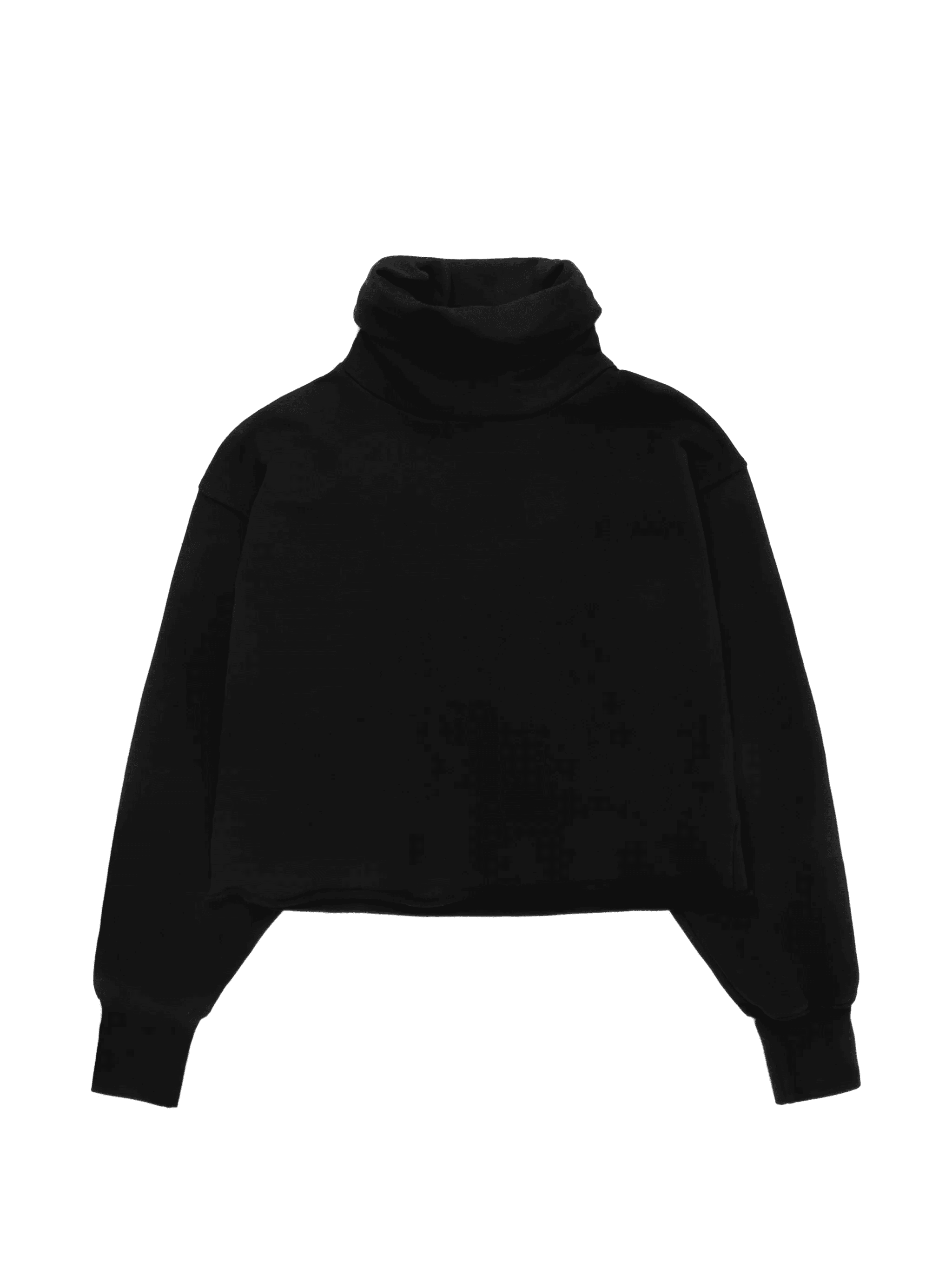 roll-neck cropped sweater - Image 1