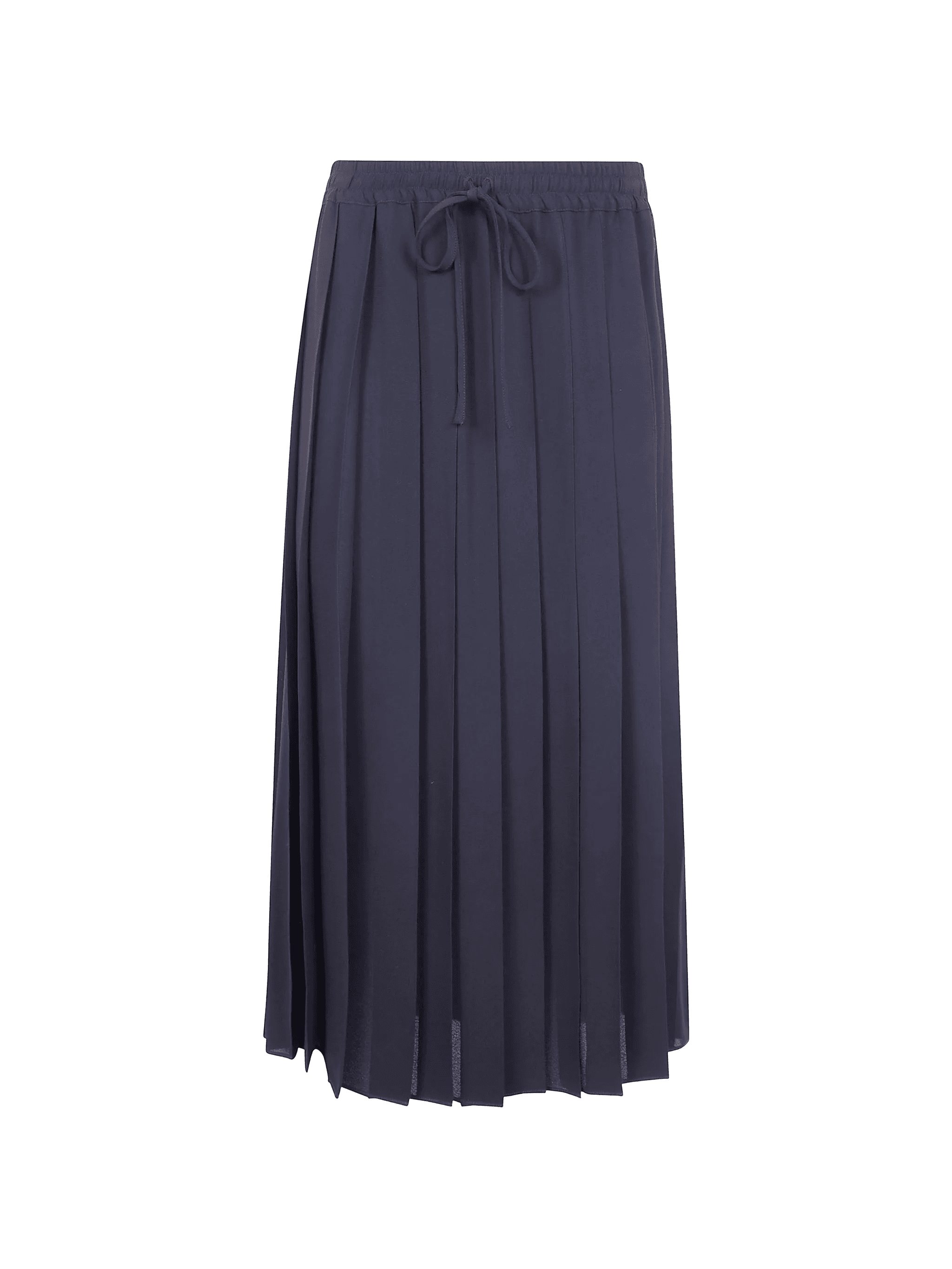 pleated drawstring midi skirt - Image 1