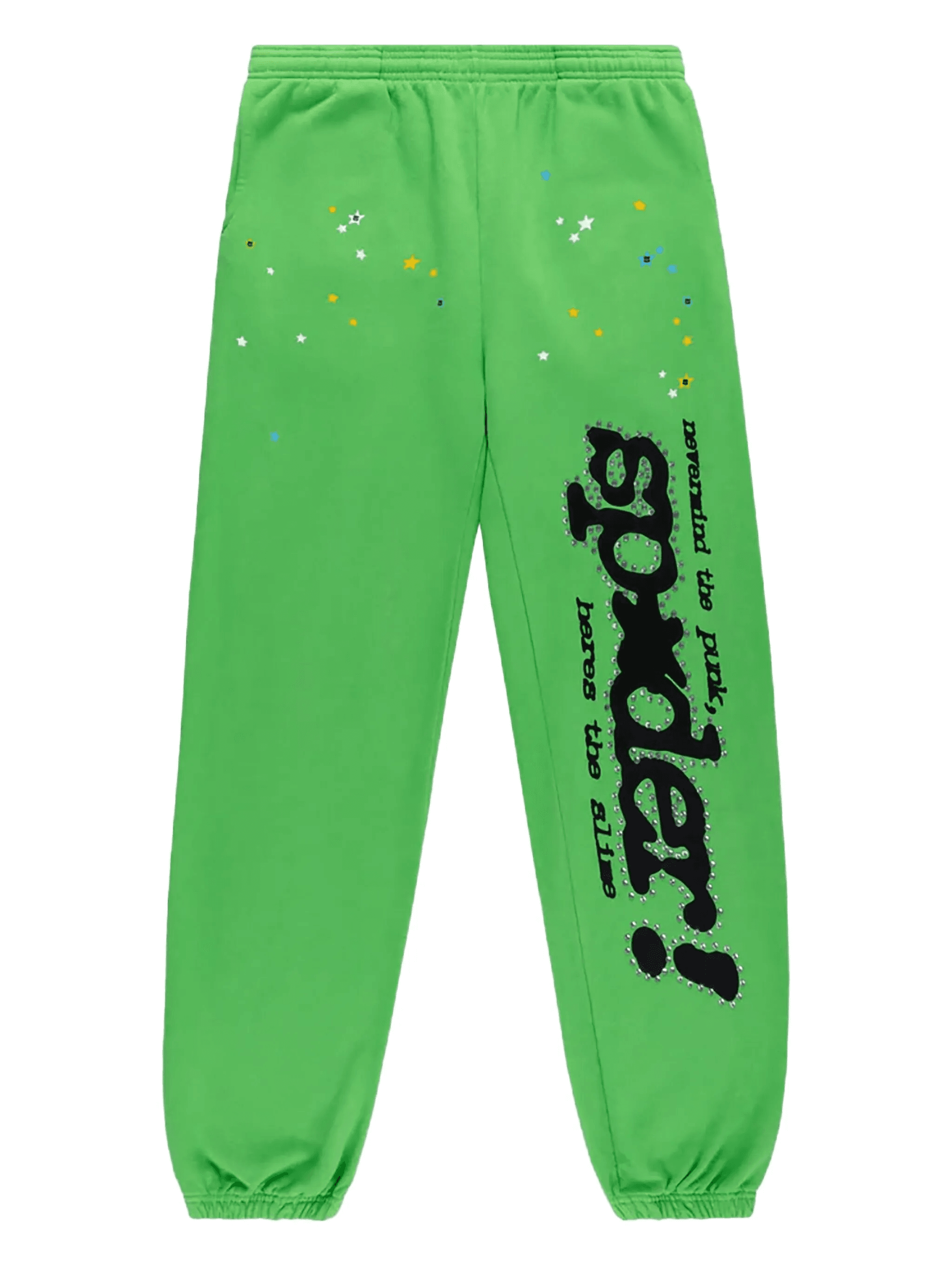 Punk V2 Rhinestone track pants - Image 1