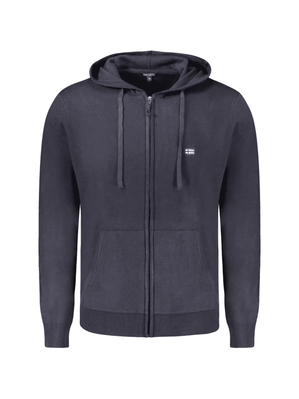 zip-up cotton sweatshirt - Image 1