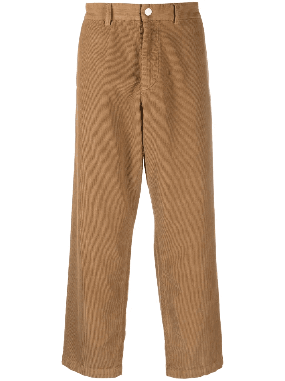 corduroy straight-leg trousers - Image 1