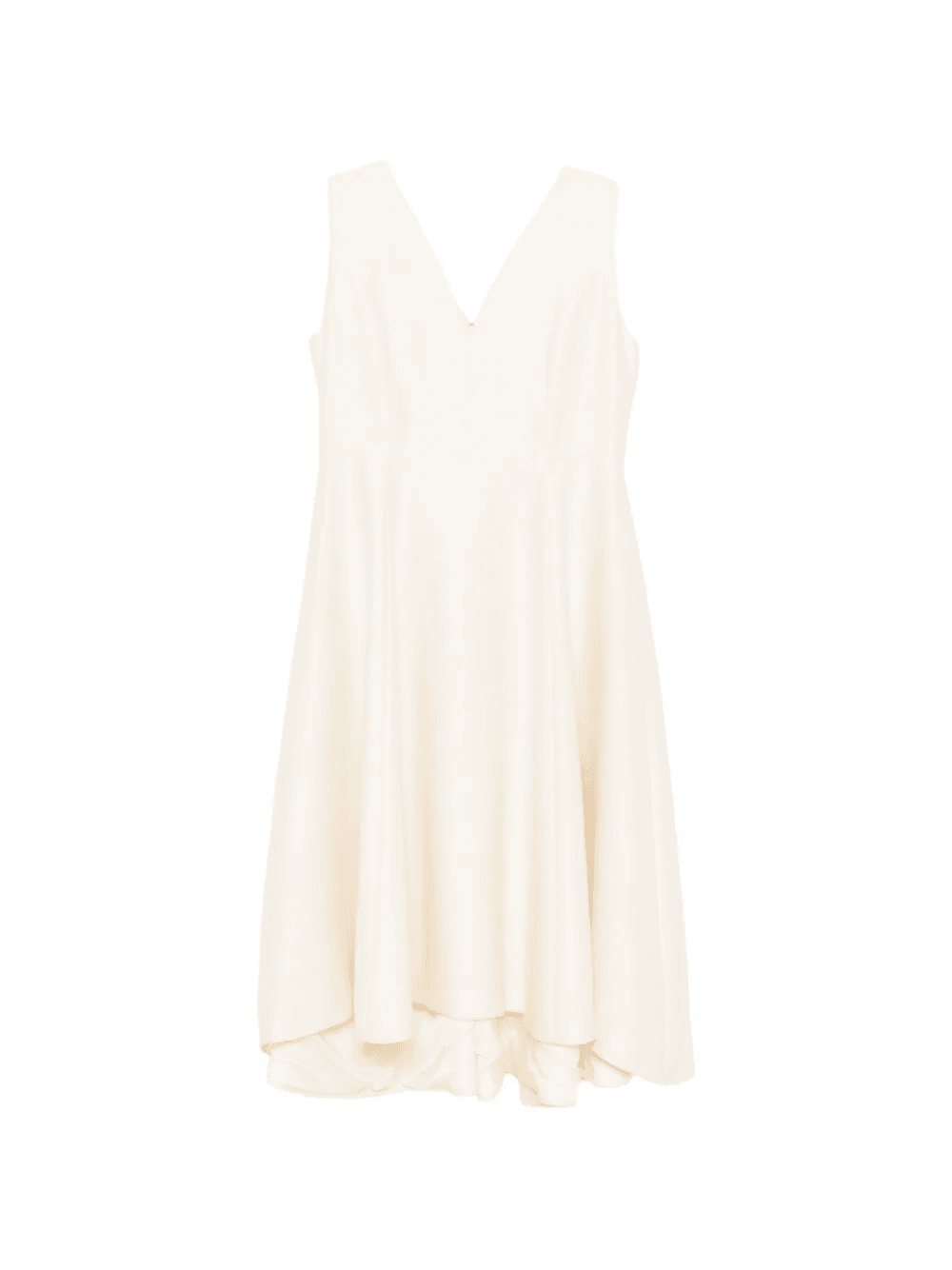 V-neck midi dress - Image 1