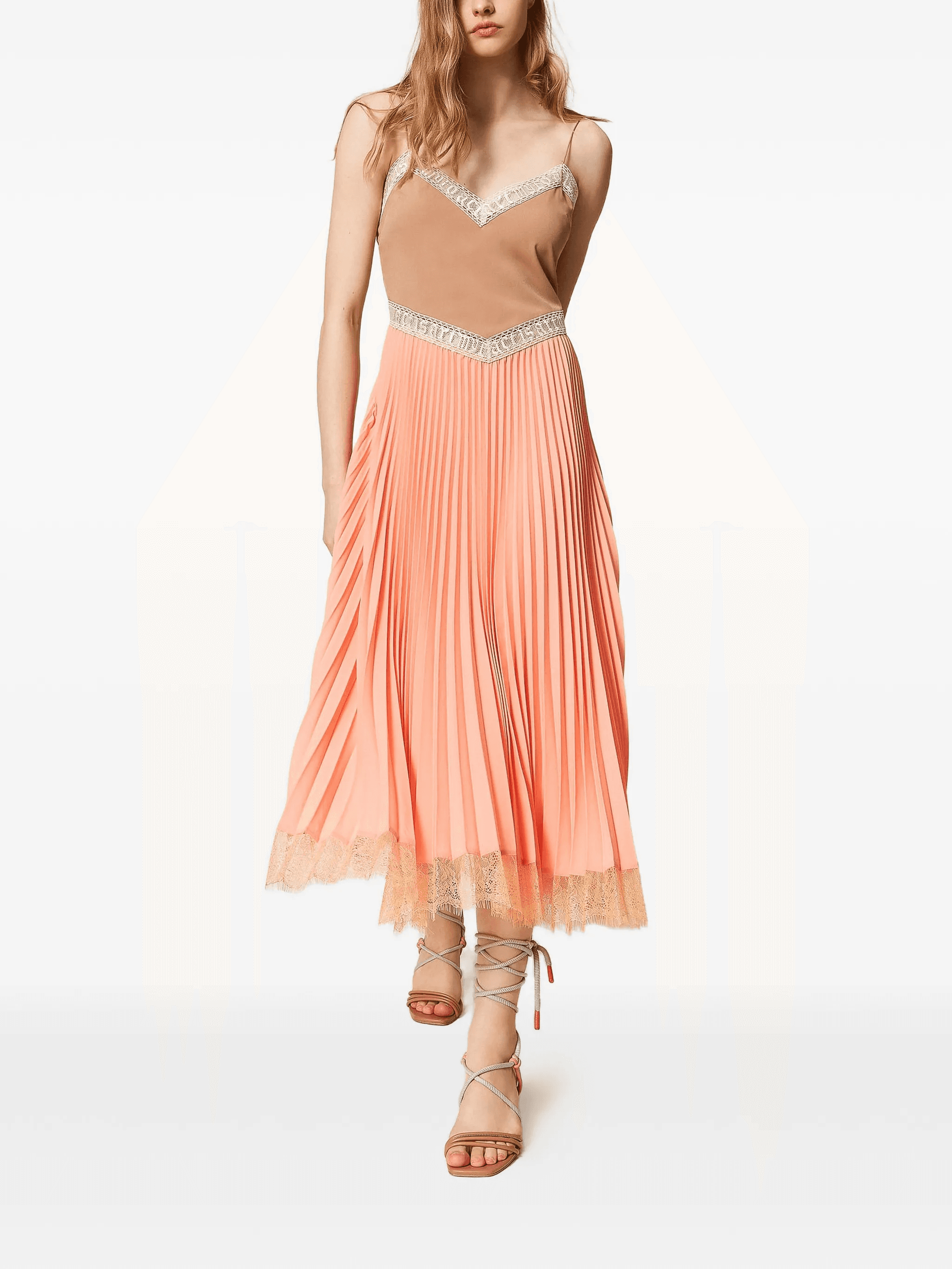 x Myfo pleated dress - Image 1