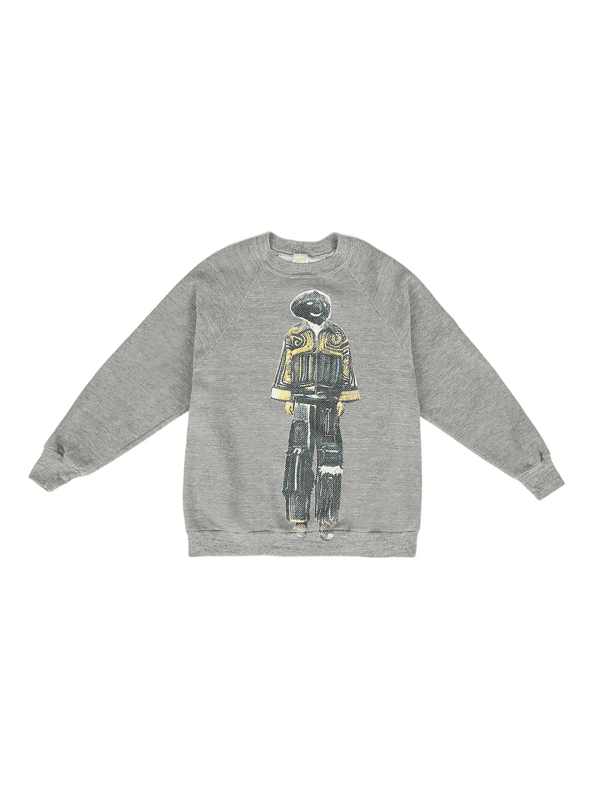 graphic-print crew-neck sweatshirt - Image 1