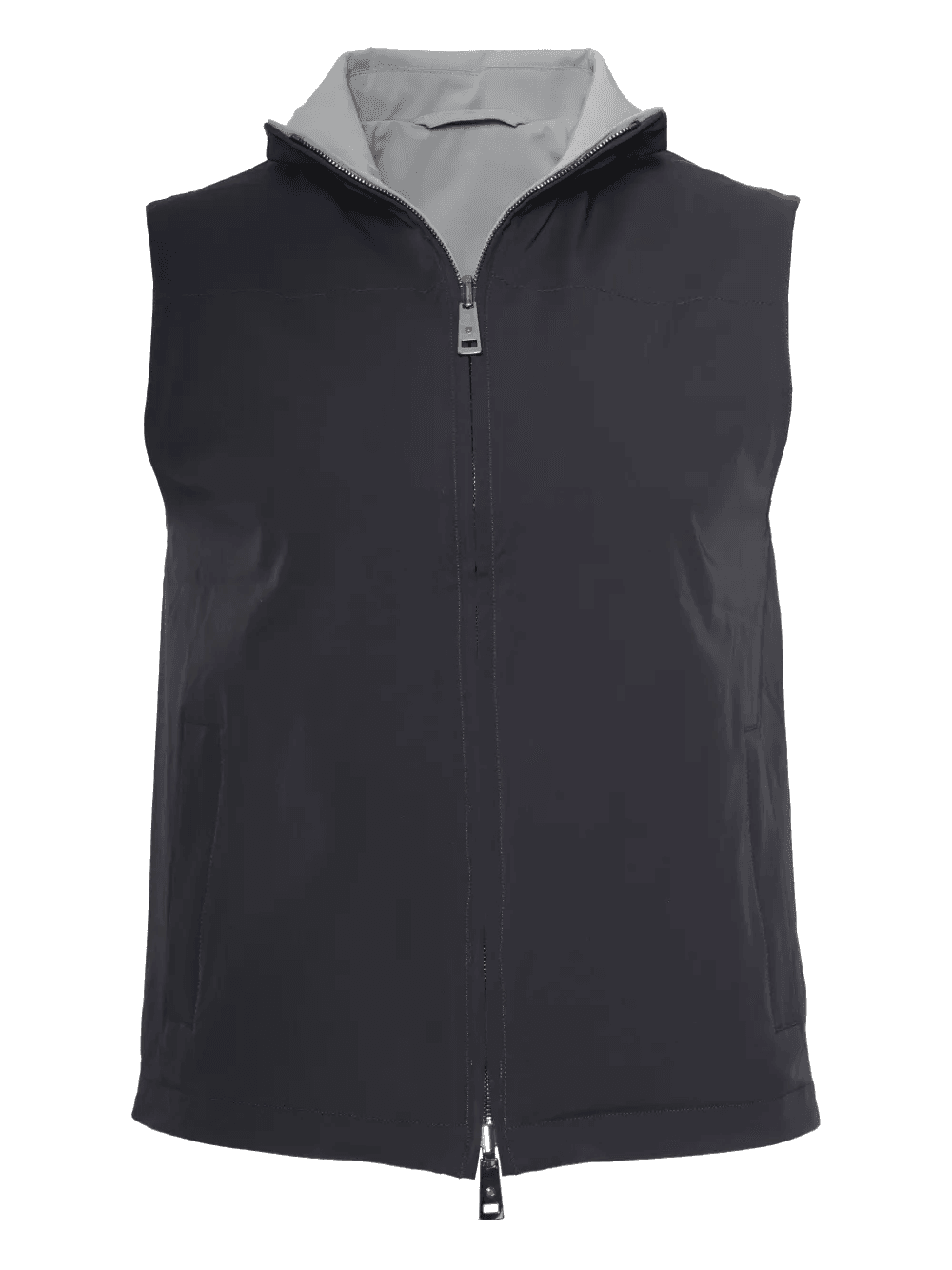 reversible zip-front vest - Image 1