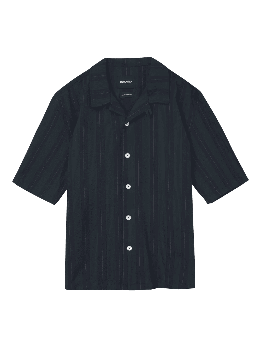 striped short-sleeve shirt - Image 1