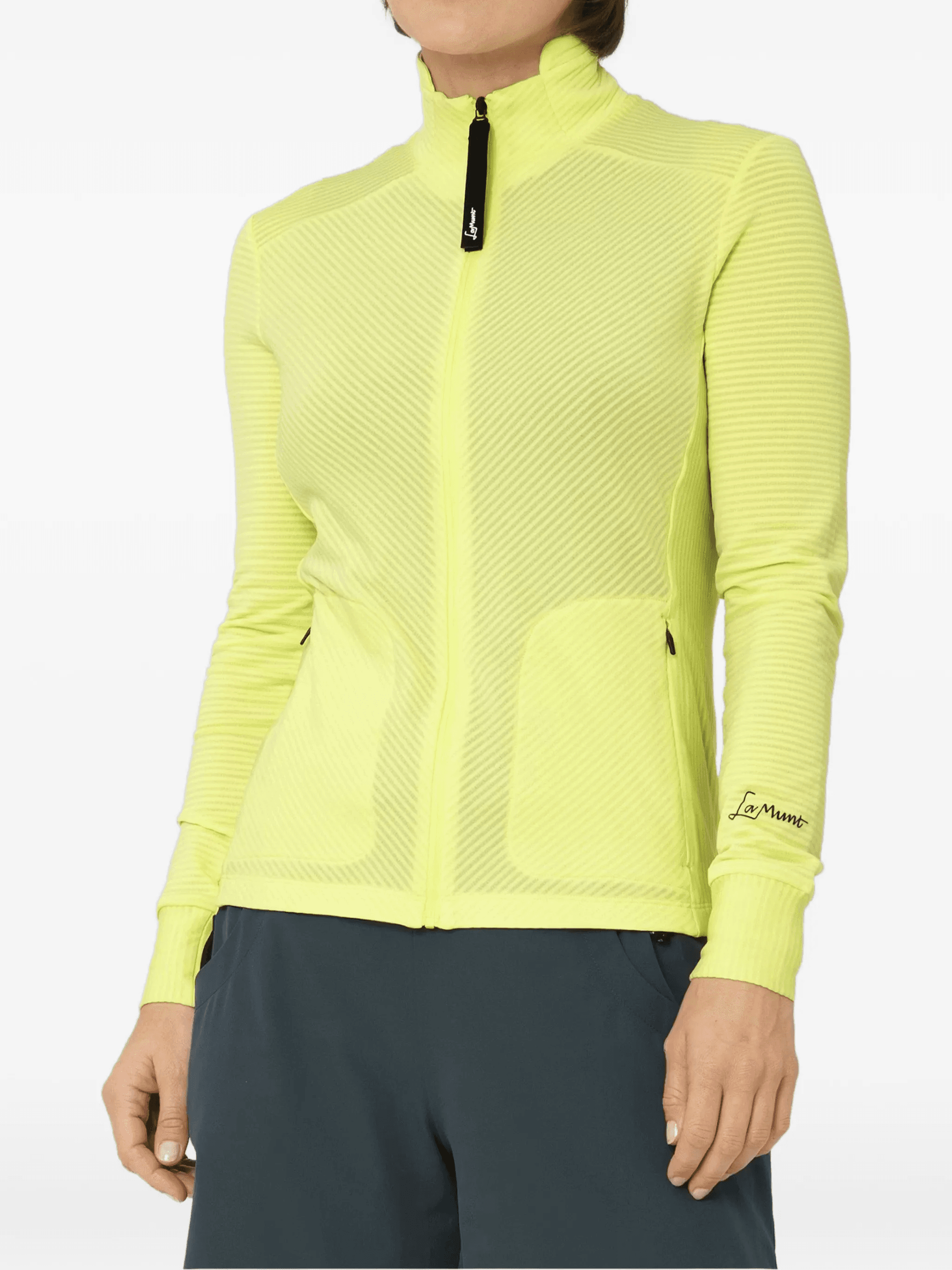 zip-up fitted jacket - Image 1