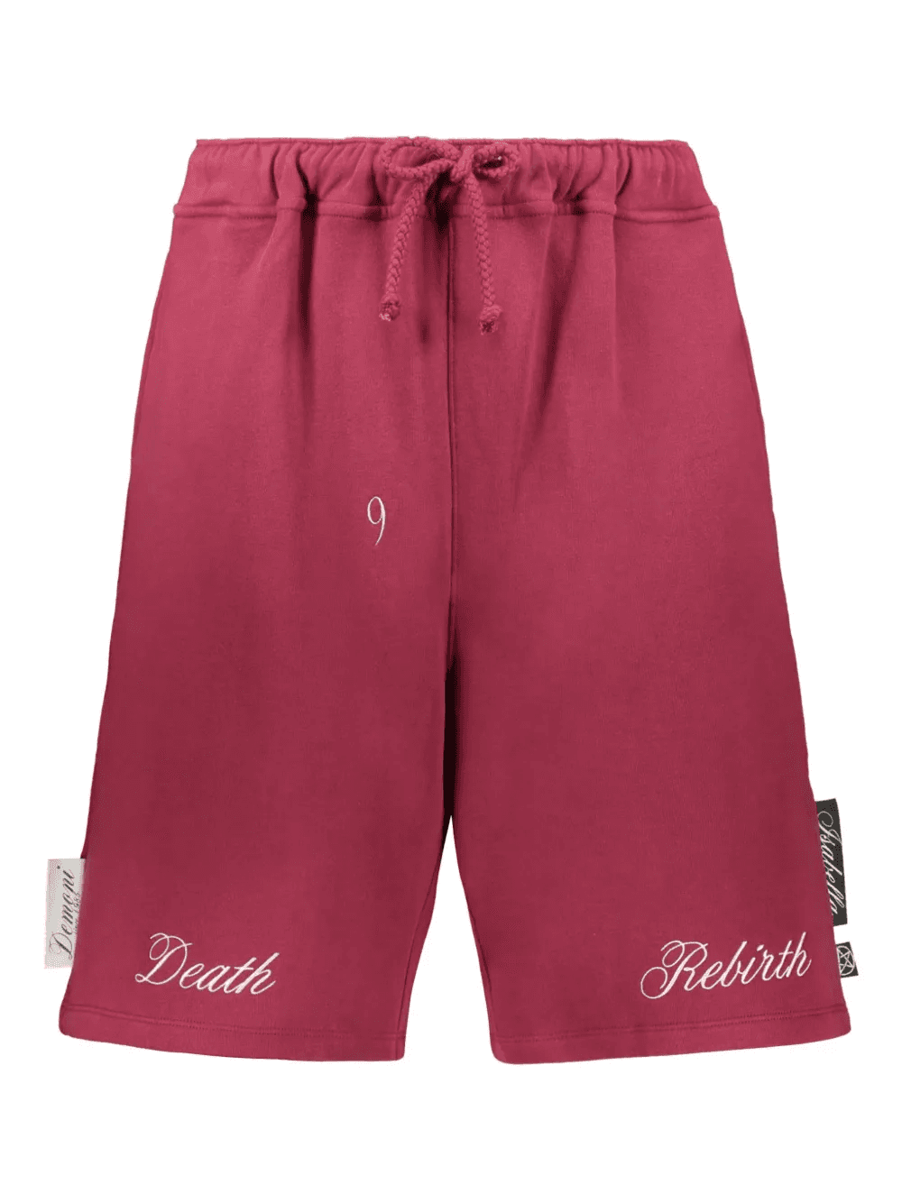 cotton track shorts - Image 1