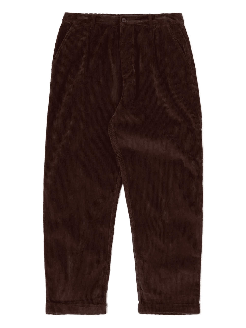 corduroy pleated trousers - Image 1