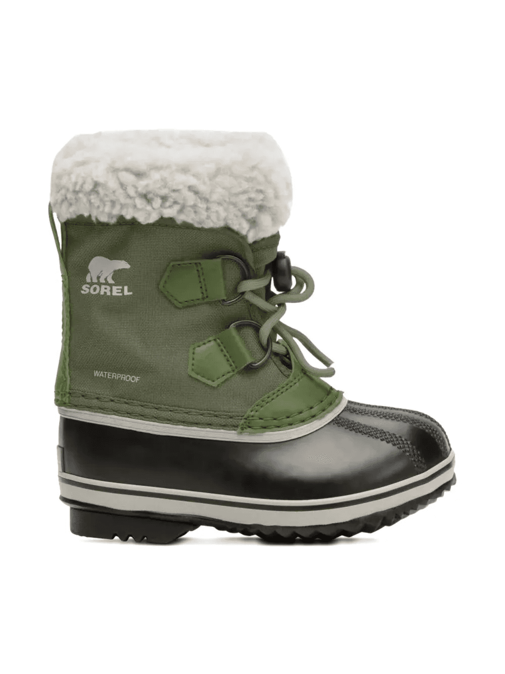 waterproof faux fur-lined snow boots - Image 1